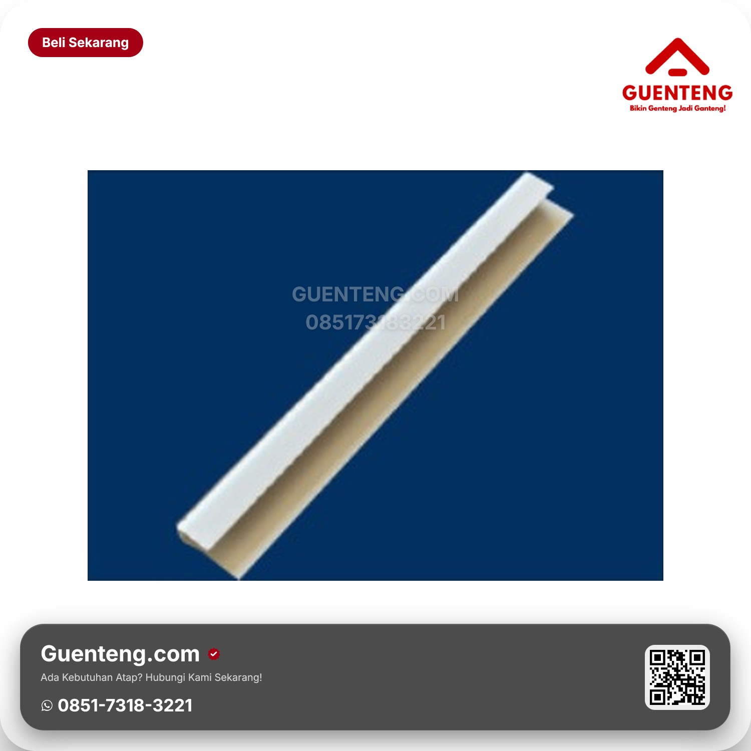 Atap List Laminate Plafon PVC Hyperfon LJL-K J Kecil