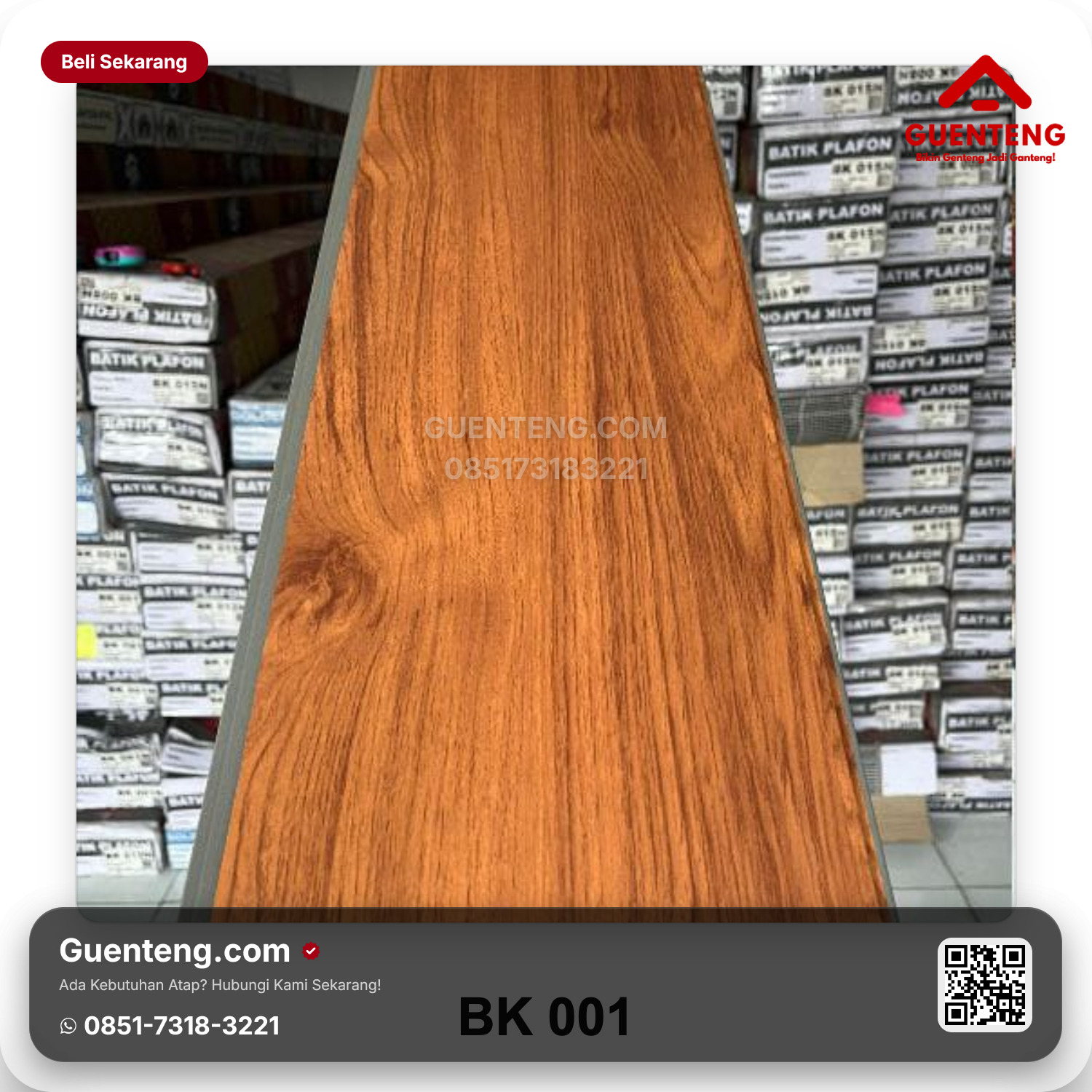 Atap Plafon PVC Batik (BK) BK-001