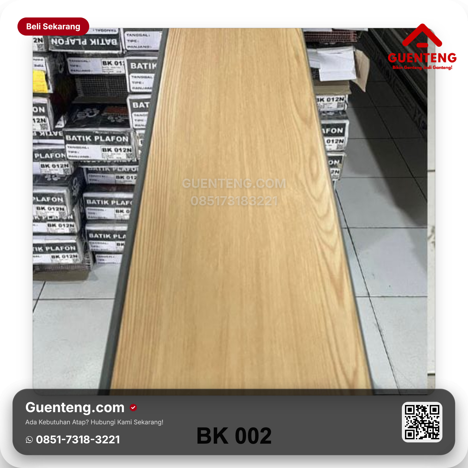 Atap Plafon PVC Batik (BK) BK-002