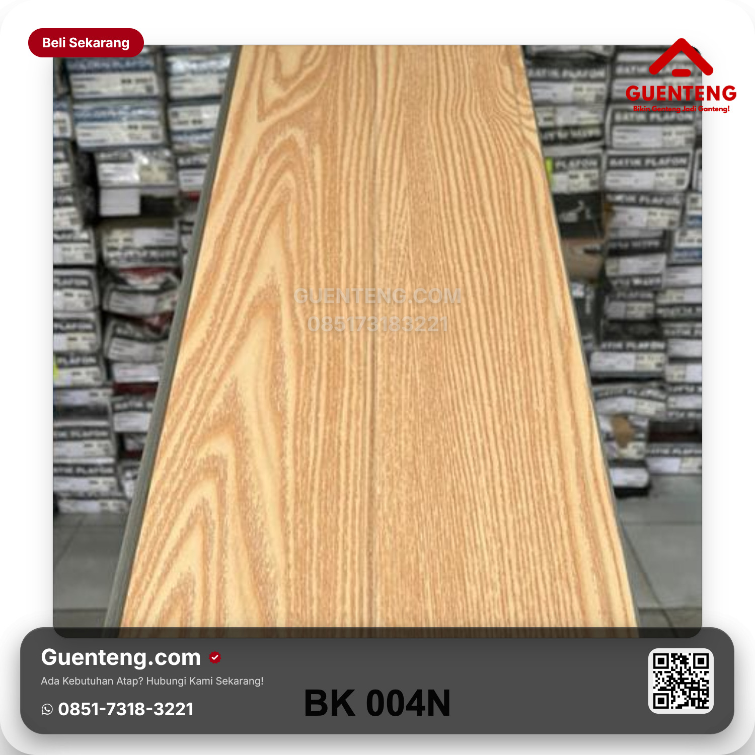 Atap Plafon PVC Batik (BK) BK-004N
