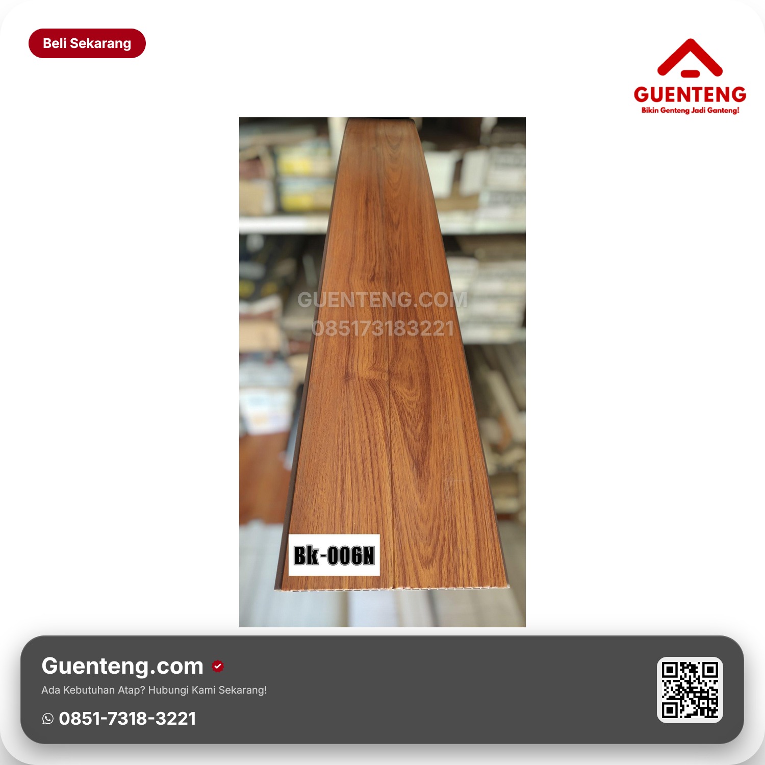Jual Plafon PVC Batik (BK) BK-006N Murah Berkualitas Jabodetabek