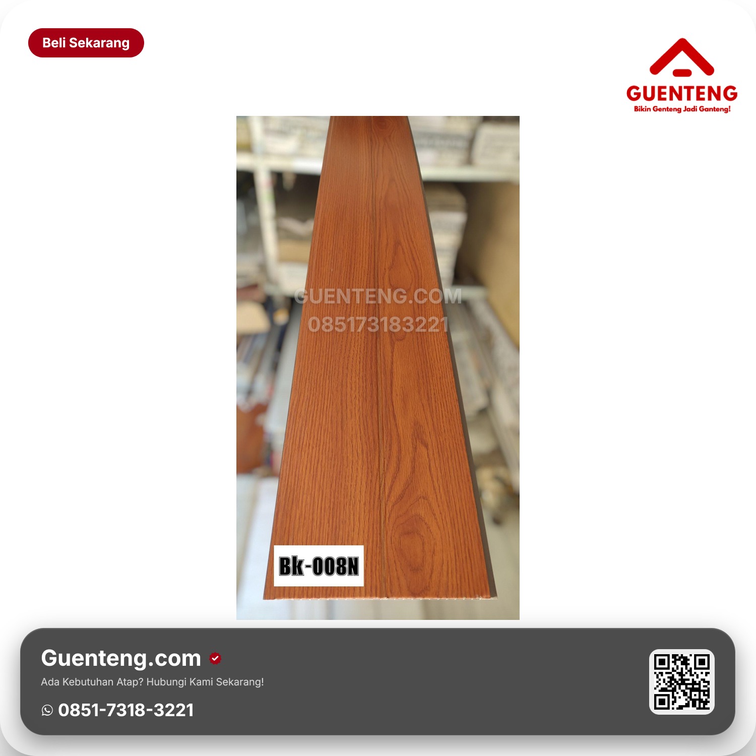 Jual Plafon PVC Batik (BK) BK-008N Murah Berkualitas Jabodetabek