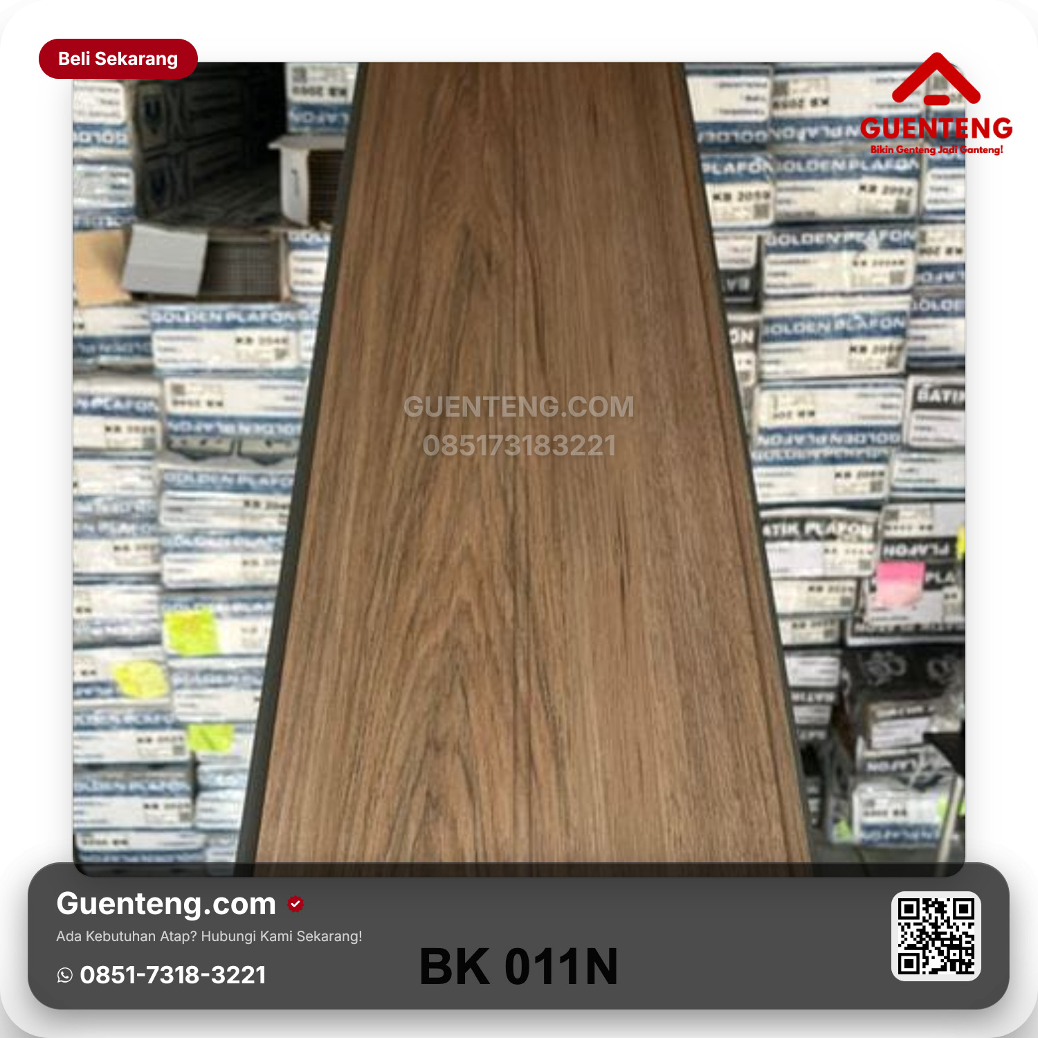 Atap Plafon PVC Batik (BK) BK-011N