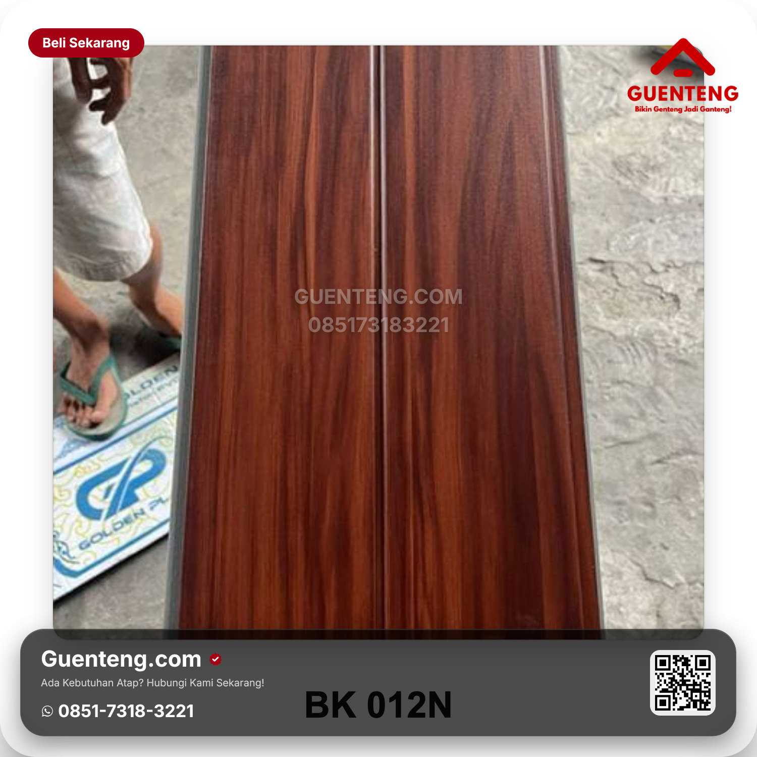 Atap Plafon PVC Batik (BK) BK-012N