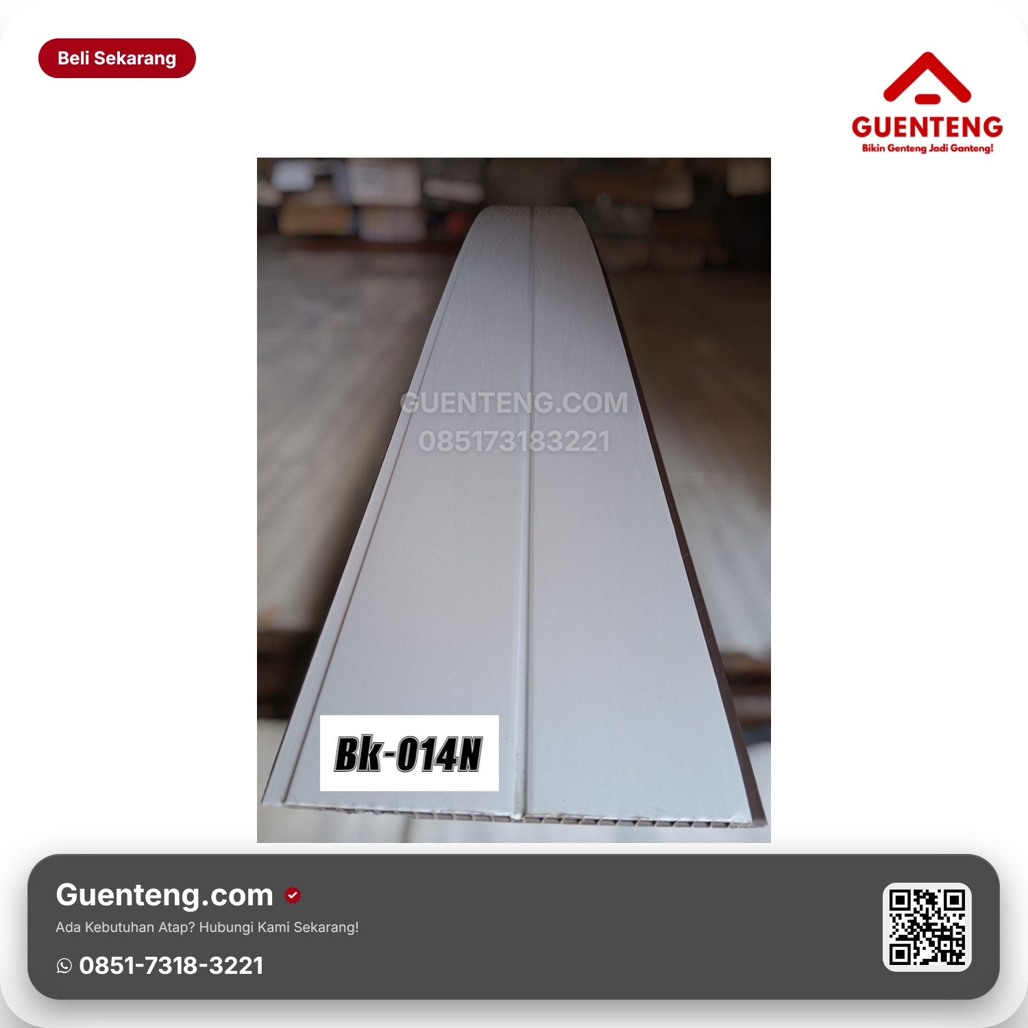 Distributor Resmi Plafon PVC Batik (BK) BK-014N Terlengkap & Bergaransi