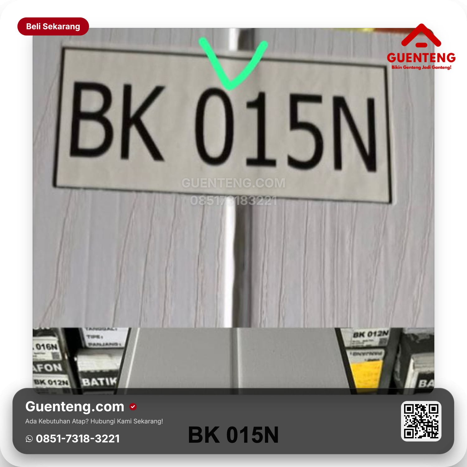 Atap Plafon PVC Batik (BK) BK-015N