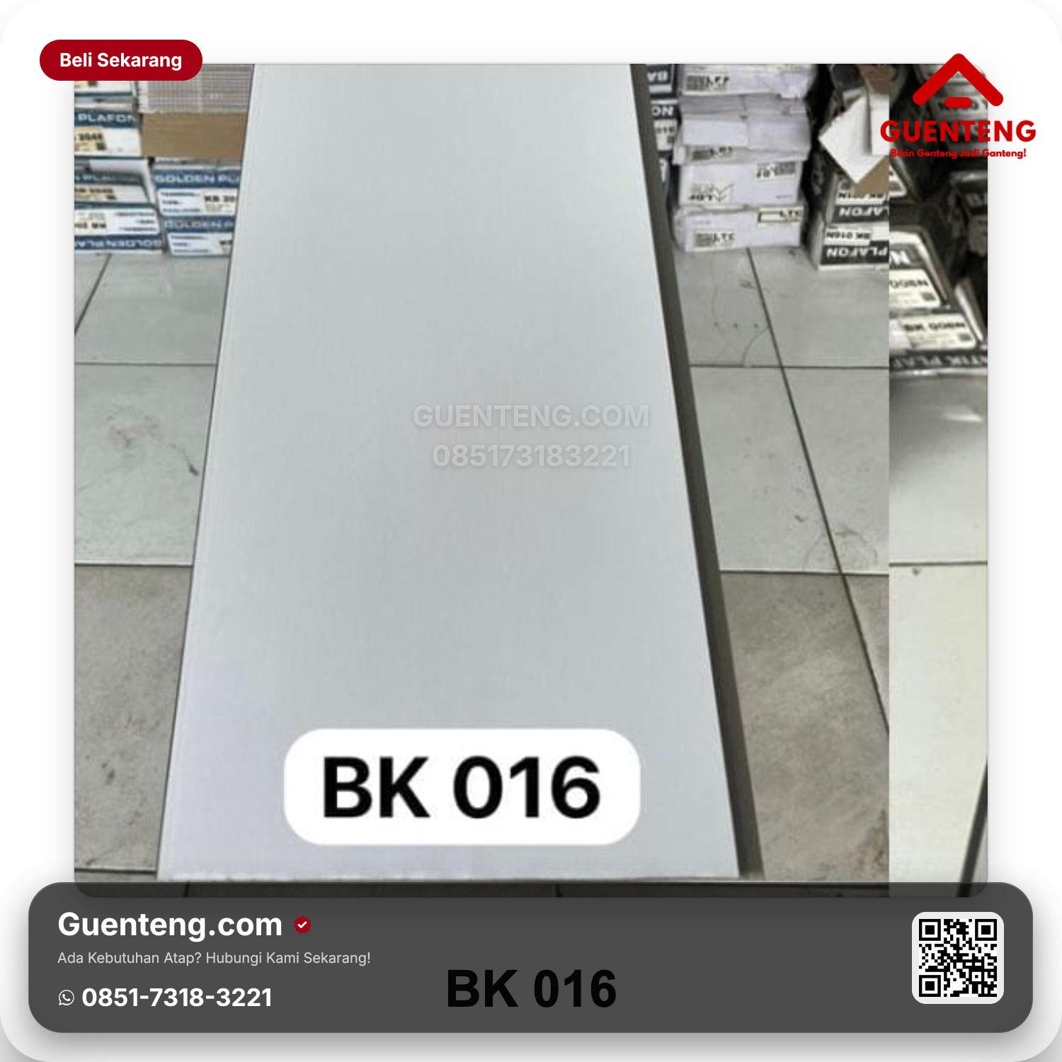Atap Plafon PVC Batik (BK) BK-016