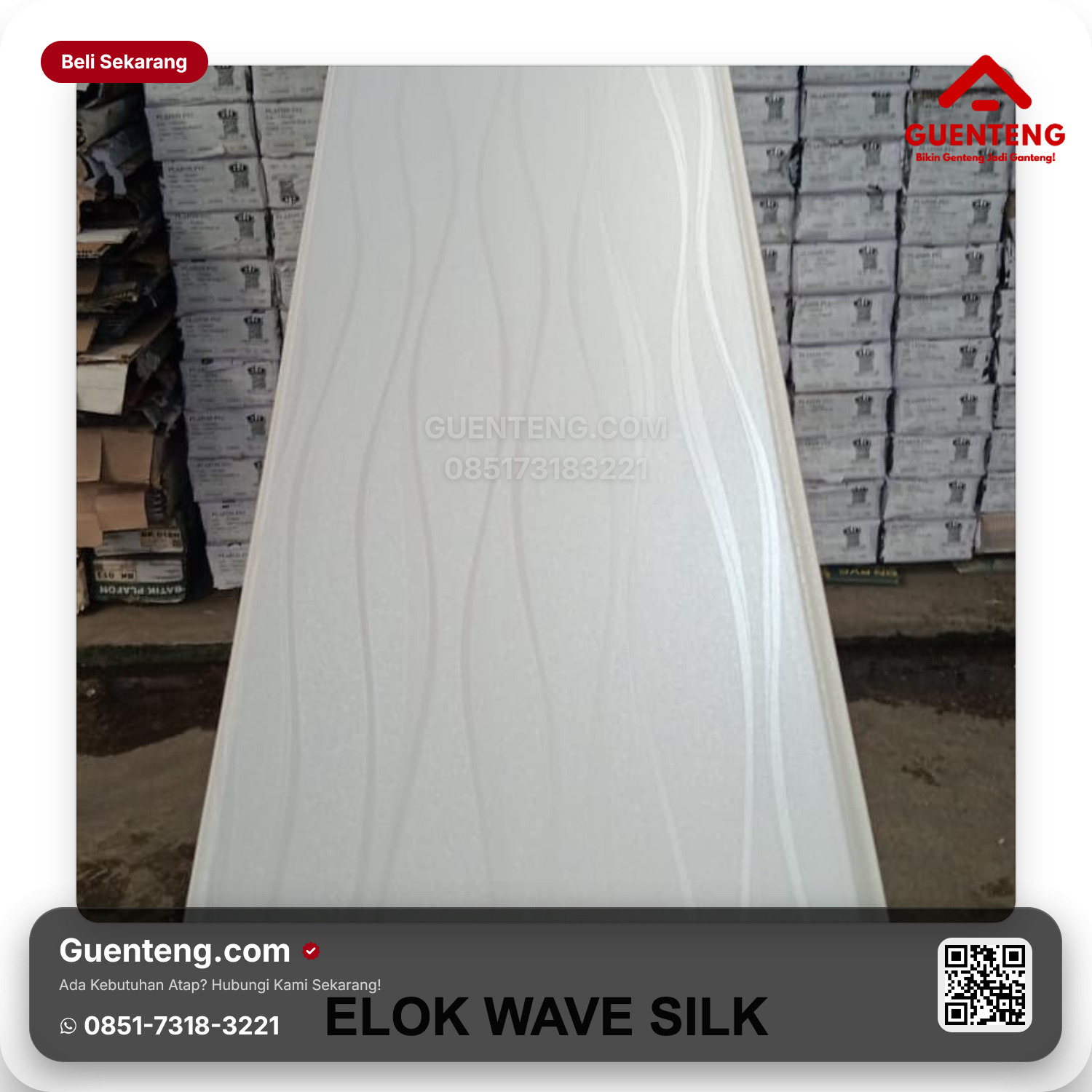 Atap Plafon PVC ELOK WAVE SILK