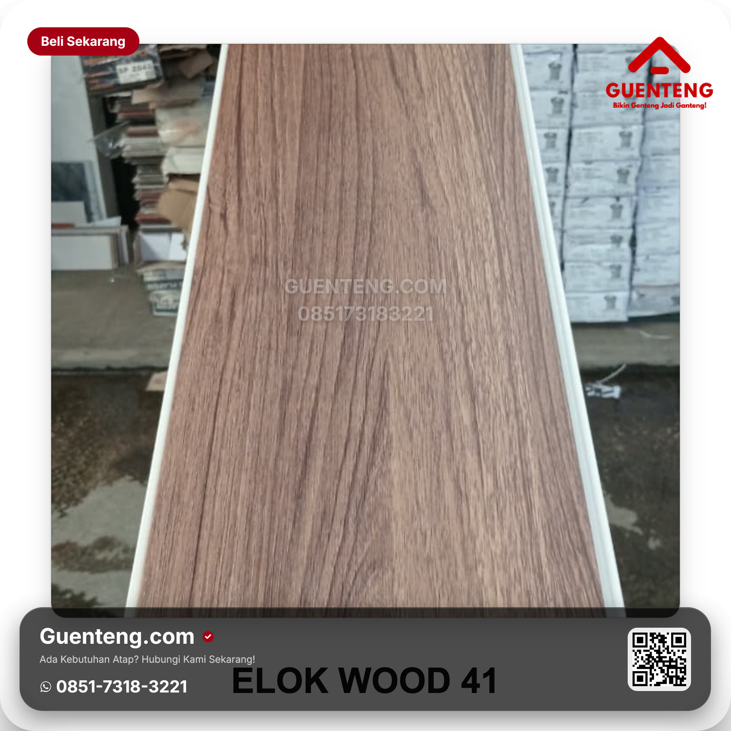 Atap Plafon PVC ELOK WOOD 41