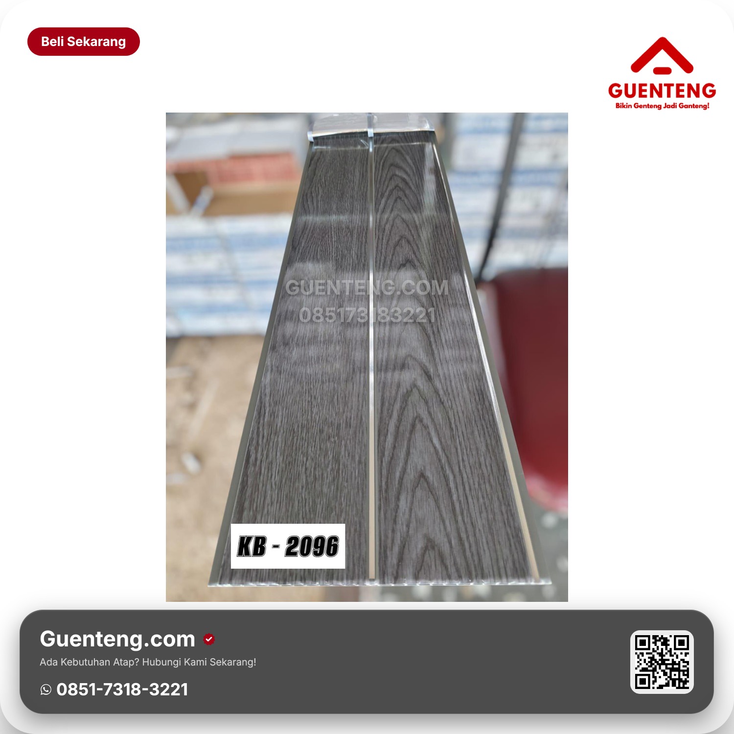 Jual Plafon PVC Golden (KB) KB-2096 Murah Berkualitas Jabodetabek