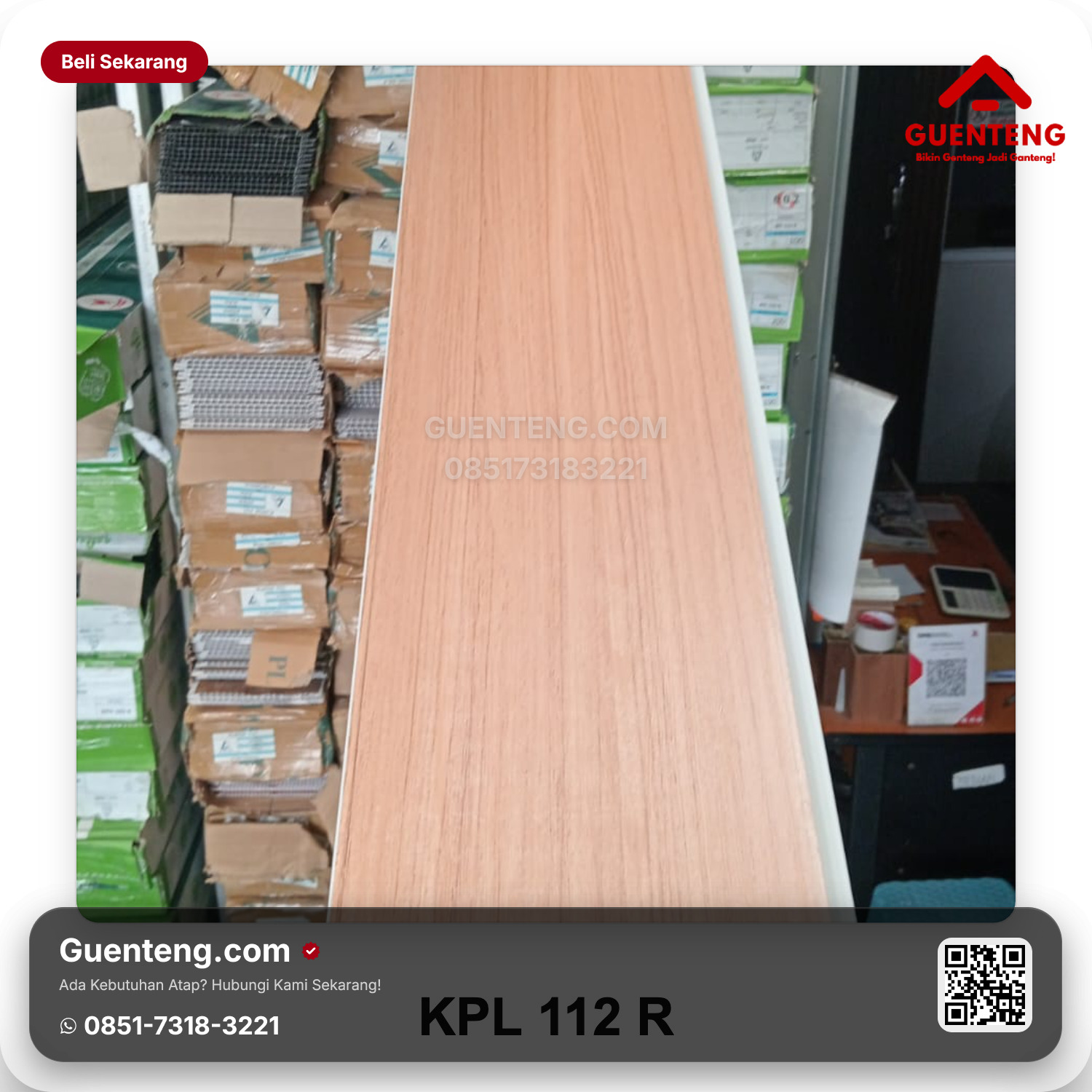 Atap Plafon PVC KPL 112 R