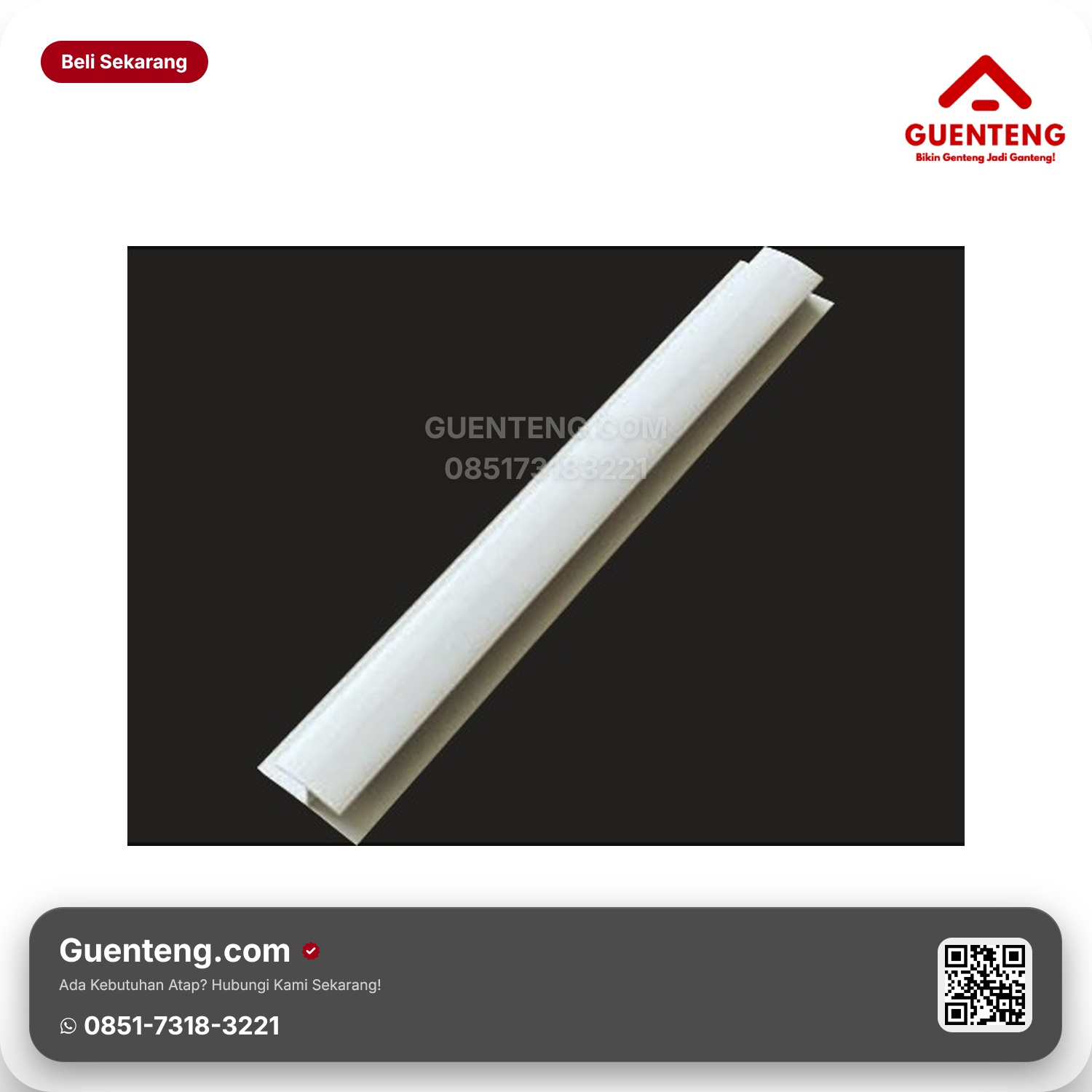 Atap List Plafon PVC Superfon LH 001 K H Kecil natural