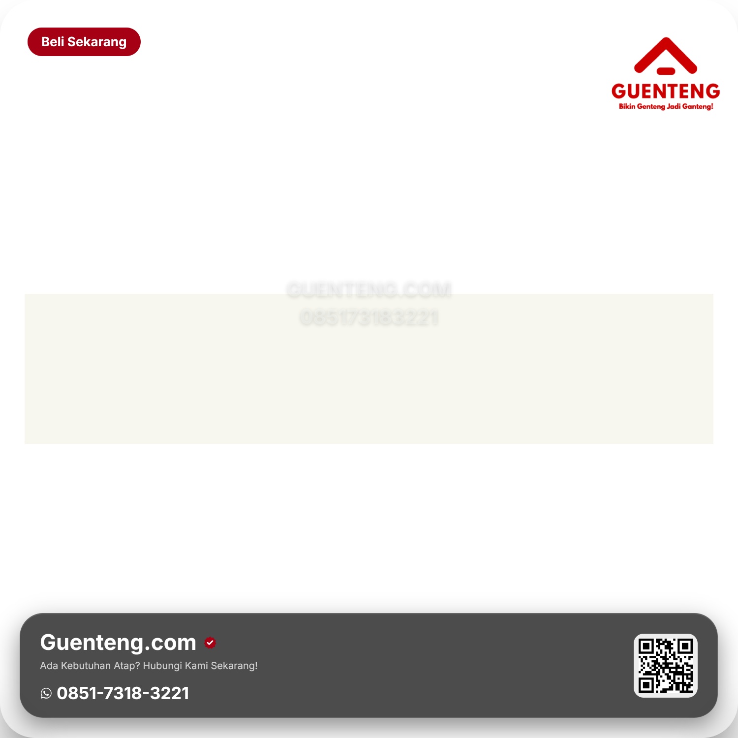 Atap Plafon PVC Superfon Glossy SP 010 Gypsum White 8mm x 20cm