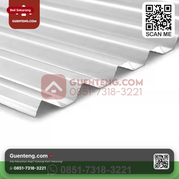 Plastik Polycarbonate Polycarbonate Gelombang Twinlite Greca Tebal 6 mm Lebar Efektif 82 cm Panjang 4 5 6 M