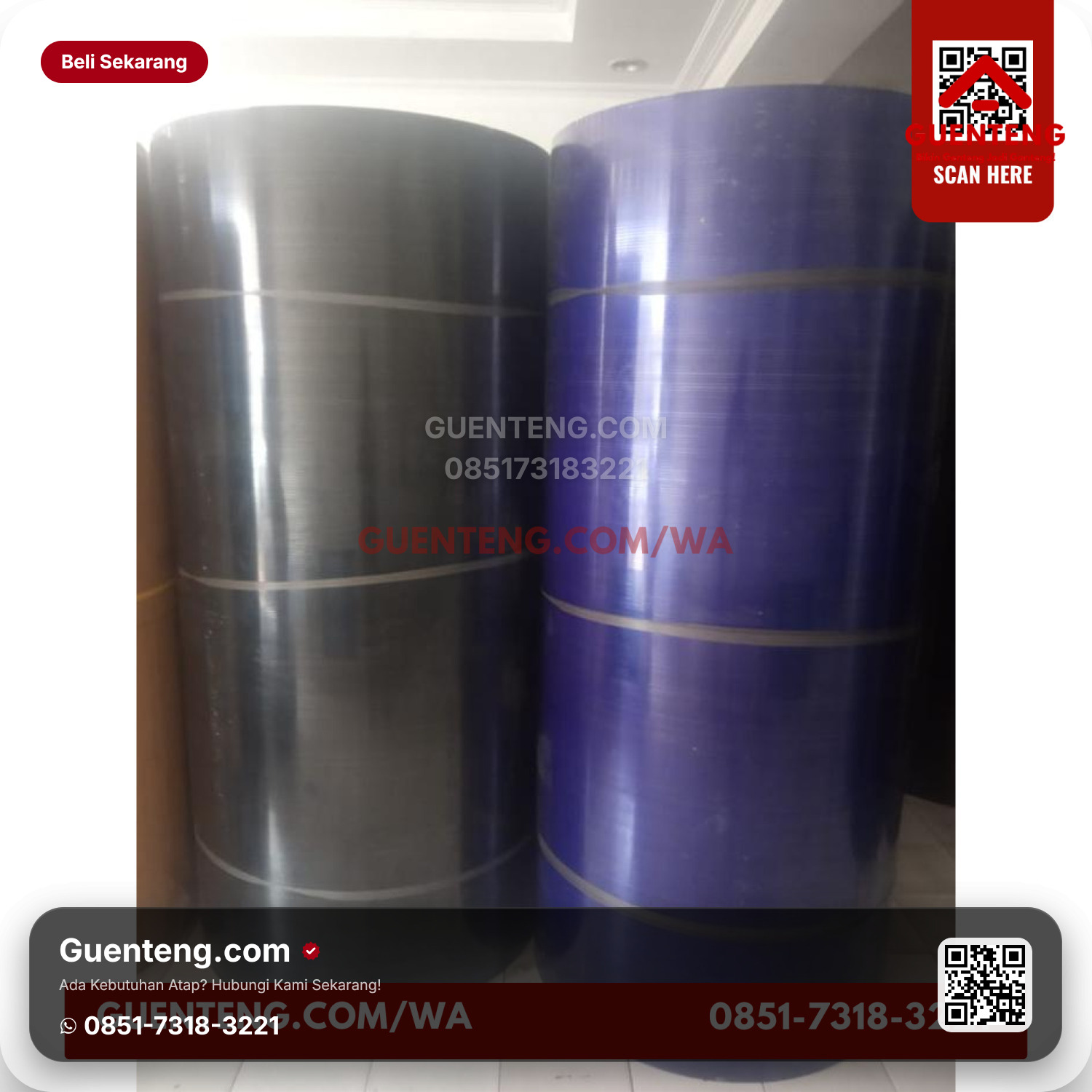 Atap Plastik Polycarbonate Roll Shinning Star Shining