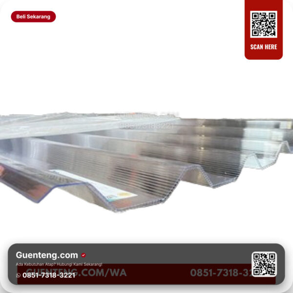 Plastik uPVC Alderon Atap Alderon Bening Tp 83 cm Alderon Bening Tp 83 cm M