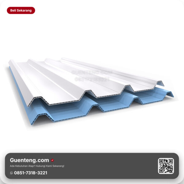 Plastik uPVC Alderon Atap Alderon Lite 6Mm Alderon Lite 6Mm M