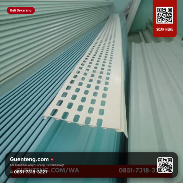 Plastik uPVC Alderon Saringan Talang Alderon Pcs