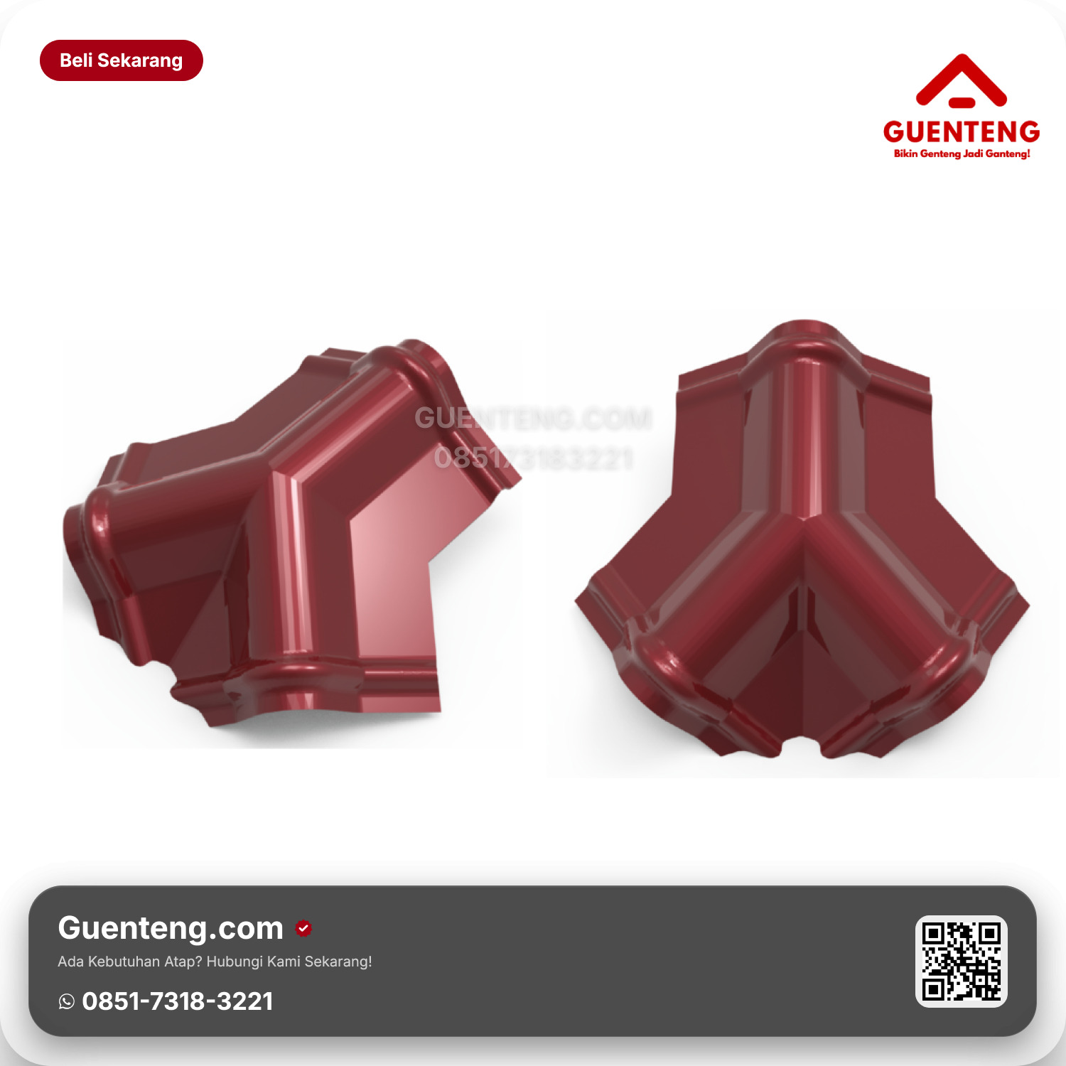 Atap Plastik AvantGuard & Holodeck uPVC 3 way Universal ASA ef. 100 Aksesoris Accessories