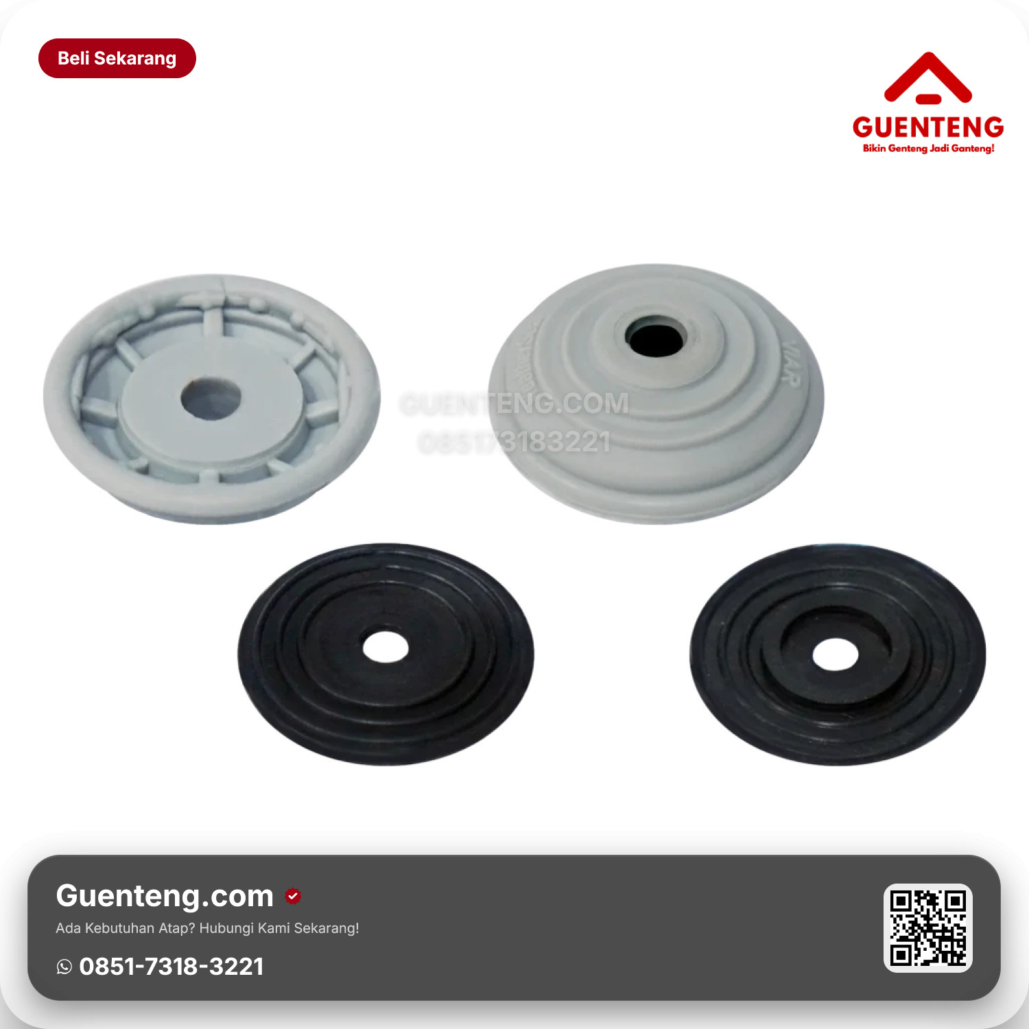 Atap Plastik AvantGuard & Holodeck uPVC Viar Bulat HDPE Aksesoris Accessories