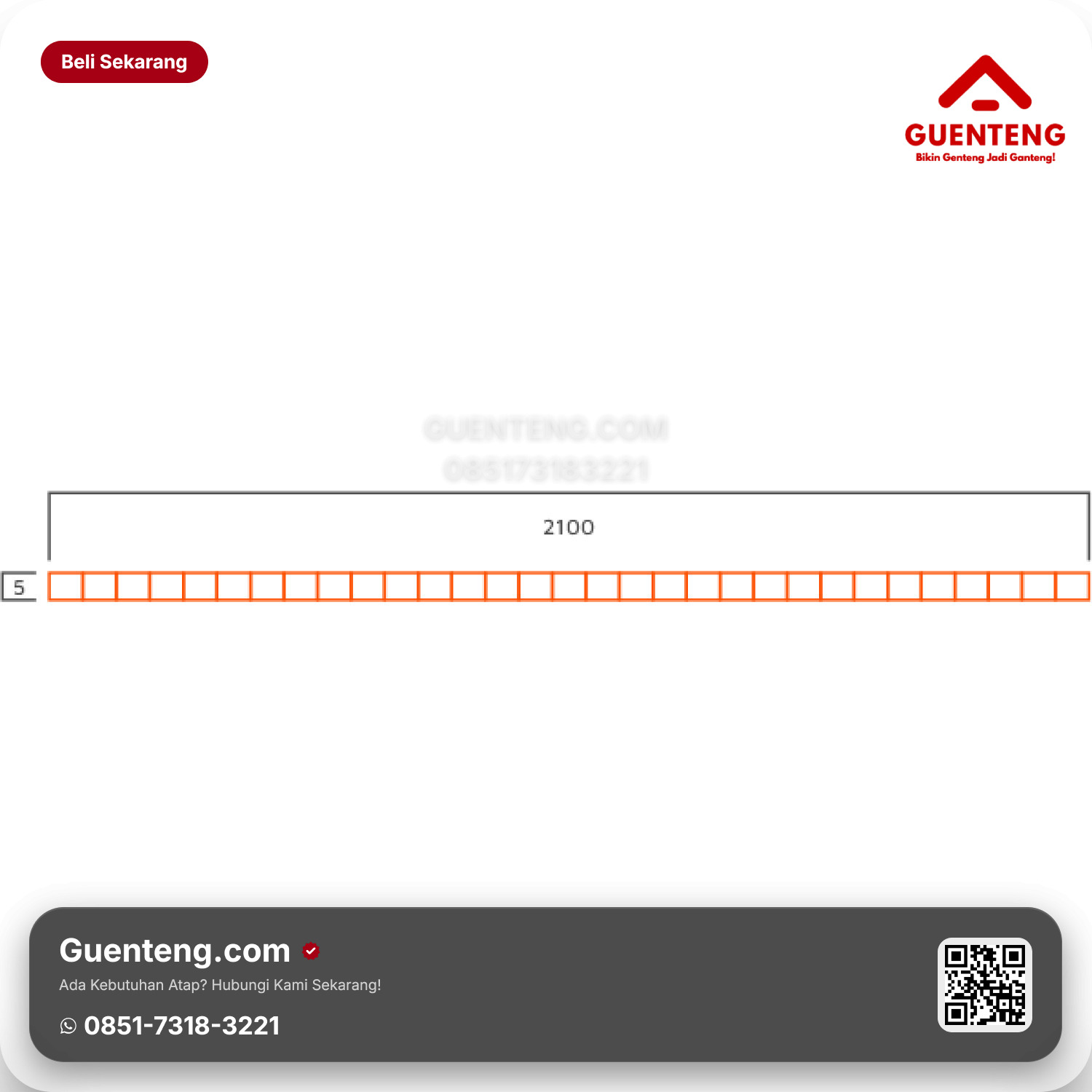 Atap Plastik uPVC Dr.Sonne Twin Wall ST 5 mm (1 sisi UV) 11.8 x 2.1m Clear/Blue/Grey/Bronze (Roll) (24.8 kg)