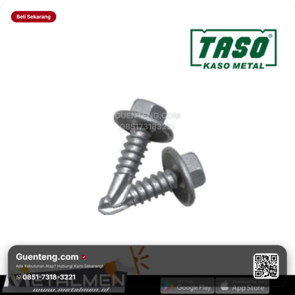 Selain Atap Baja Ringan Taso Taso Screw Hex Sds 10 16X16 Pcs