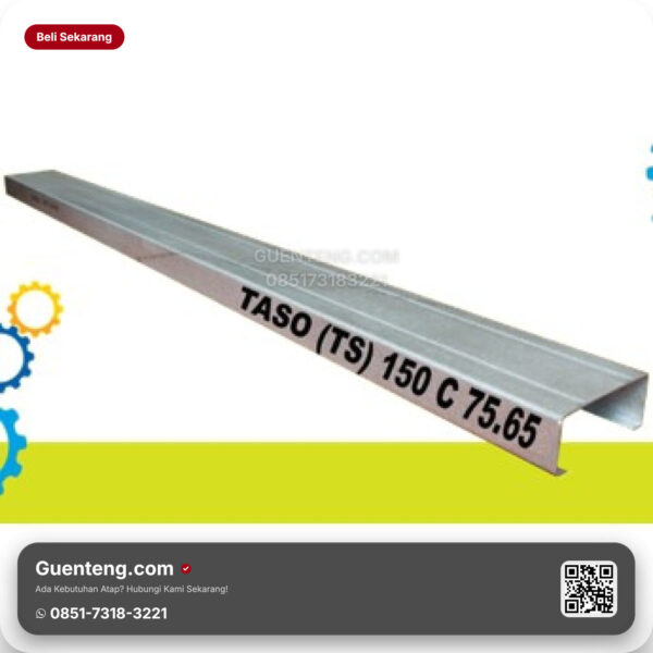 Selain Atap Baja Ringan Taso Taso Ts C75 65 X 6000 mm Batang