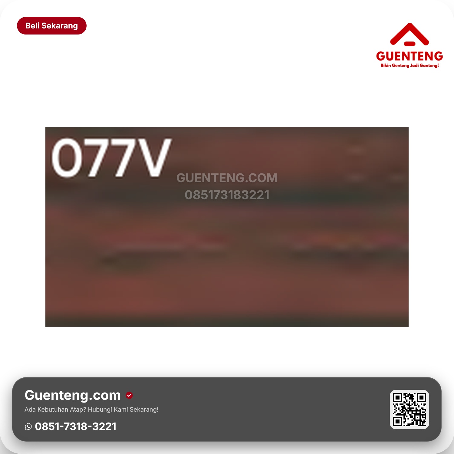 Genteng Flexitile Cedar 077V (1165x140mm)