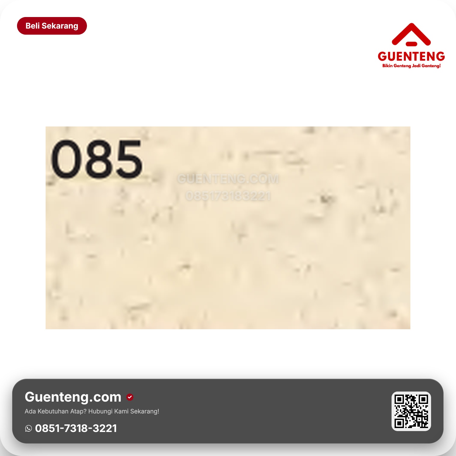 Genteng Flexitile Facebrick A 085 (240x60mm)