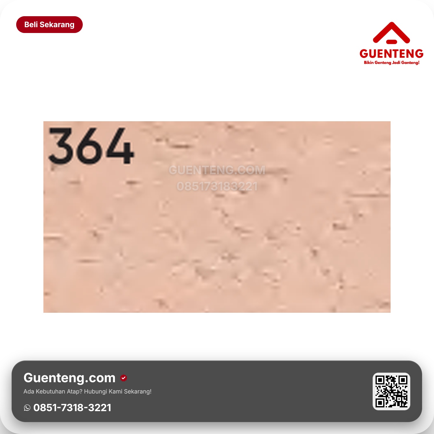 Genteng Flexitile Facebrick A 364 (240x60mm)