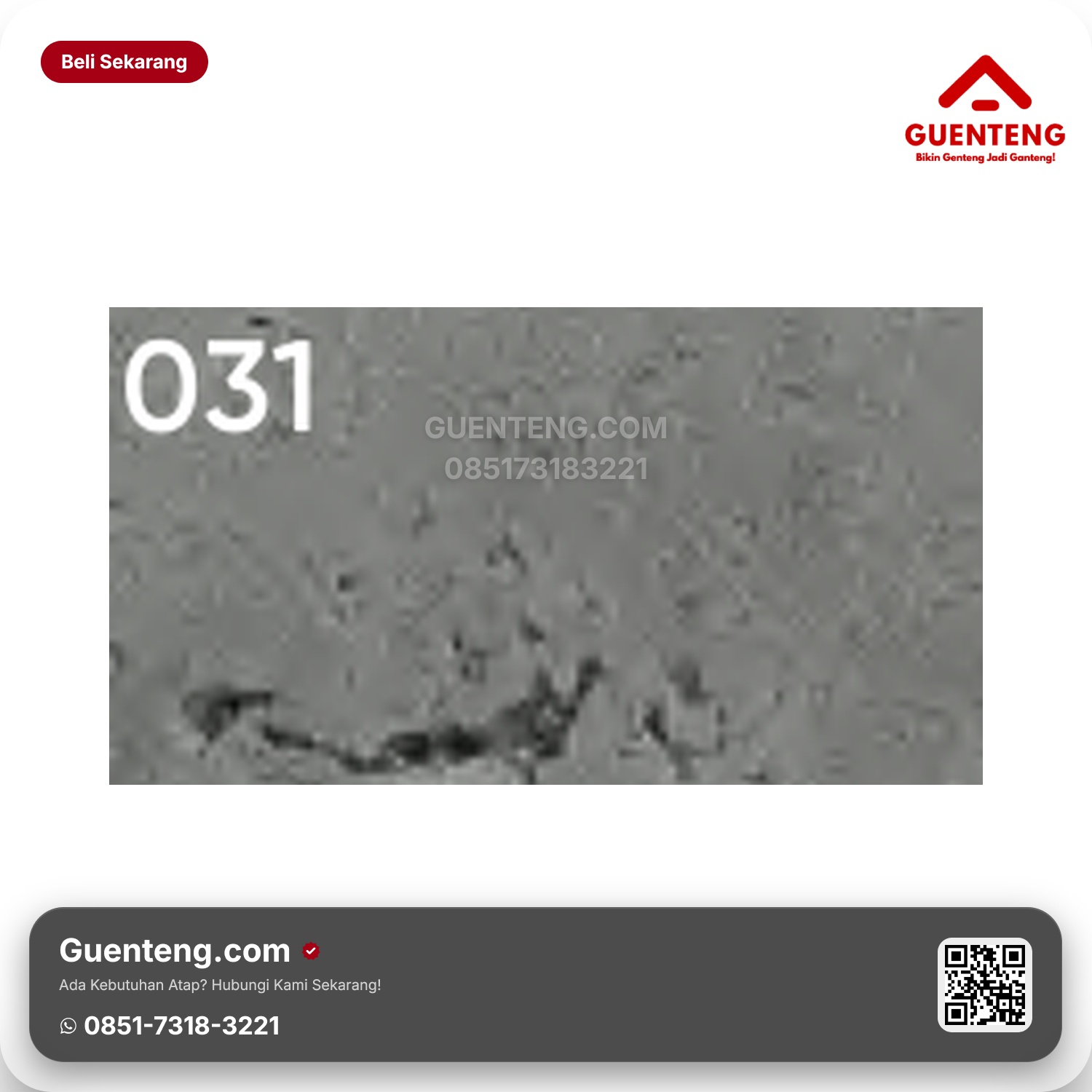 Genteng Flexitile Facebrick G 031 (230x58mm)