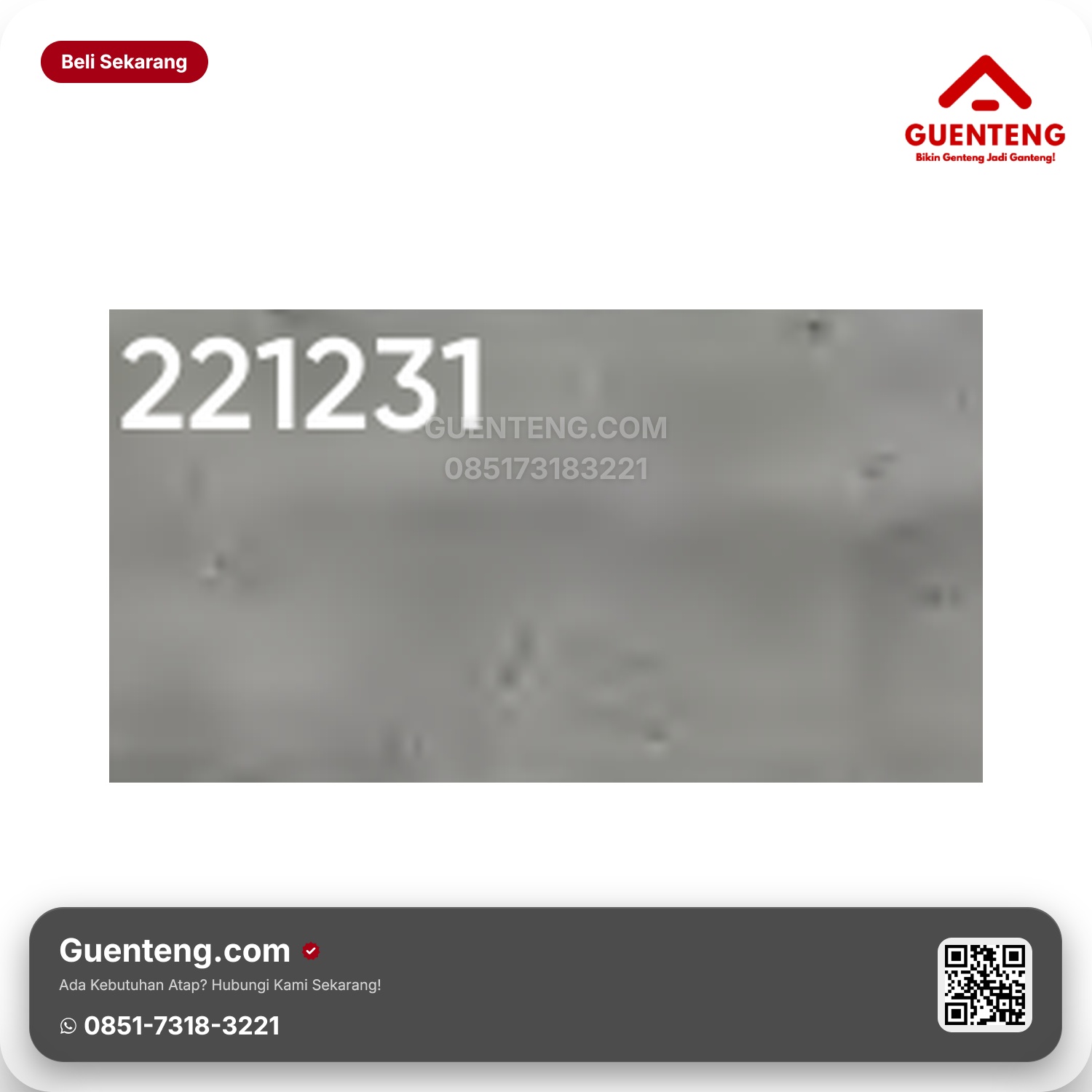 Genteng Flexitile Facebrick K 221231 (240x60mm)