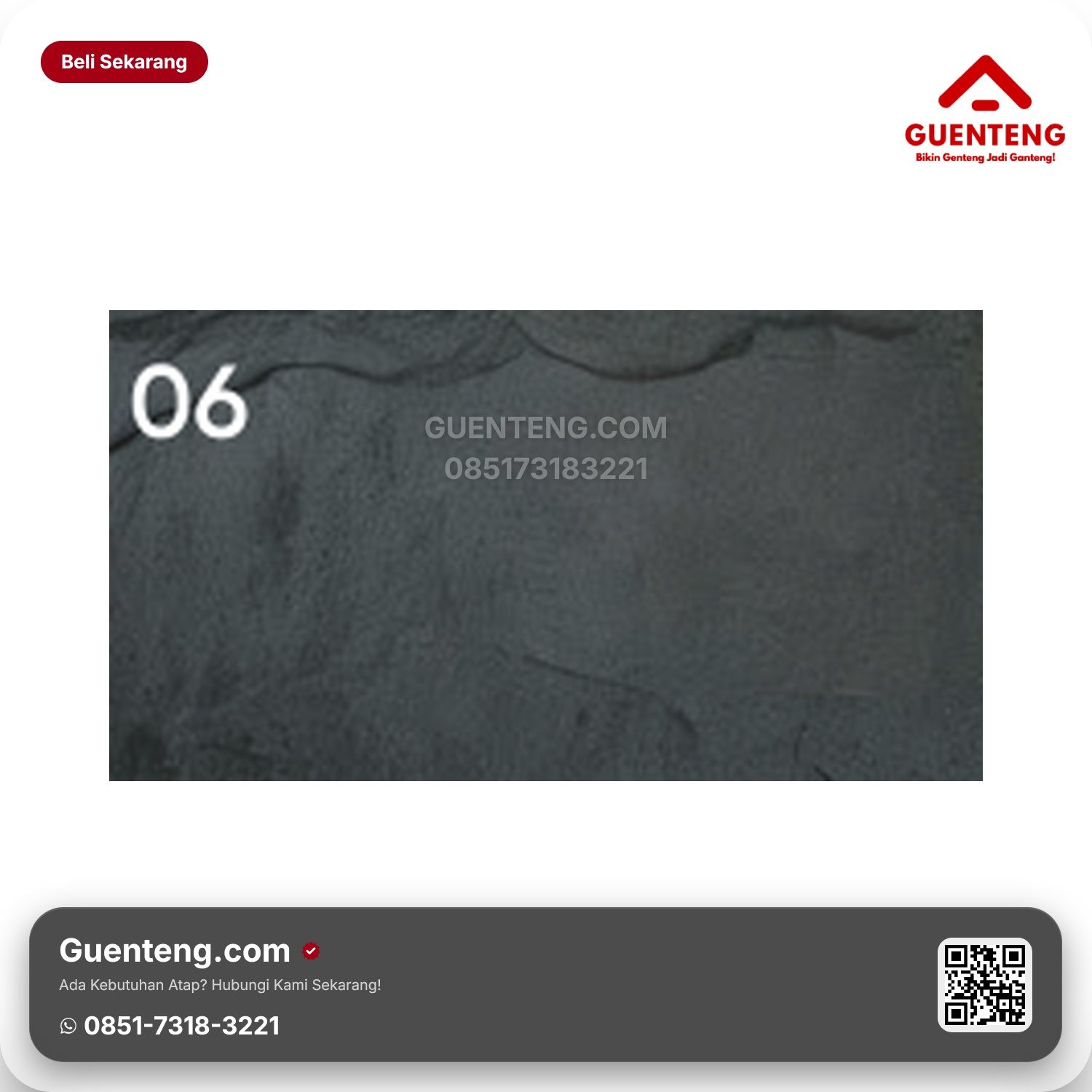 Genteng Flexitile Mushroom Rock 06 (1200x600mm)