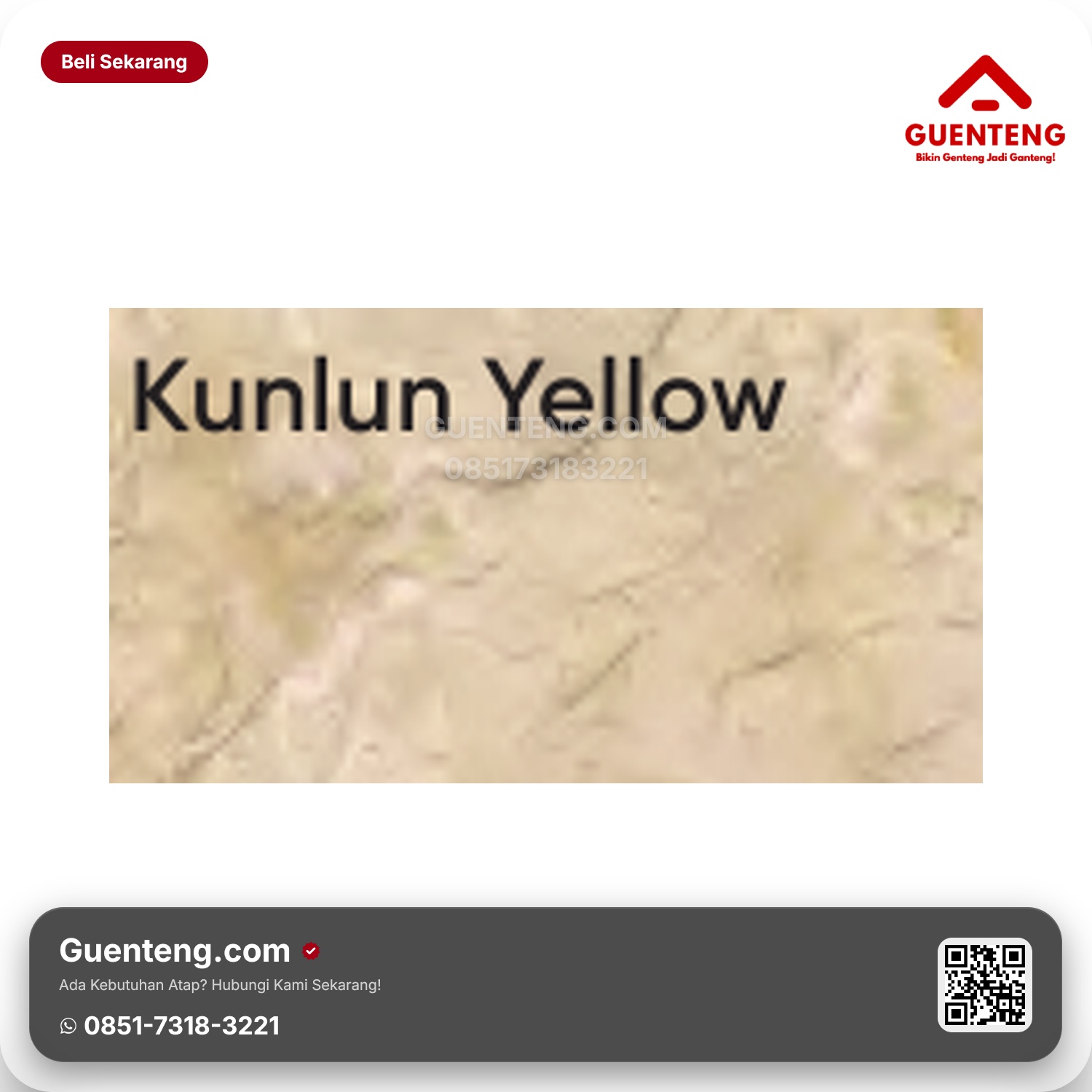 Genteng Flexitile Slate Deco Kunlun Yellow (1200x600mm)