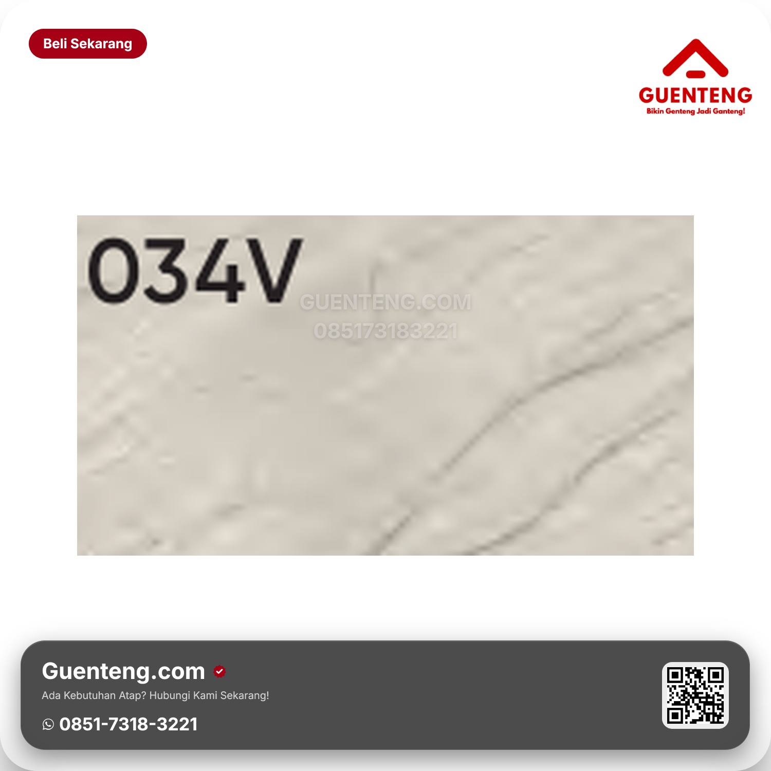 Genteng Flexitile Slate V 034V (580x280mm)