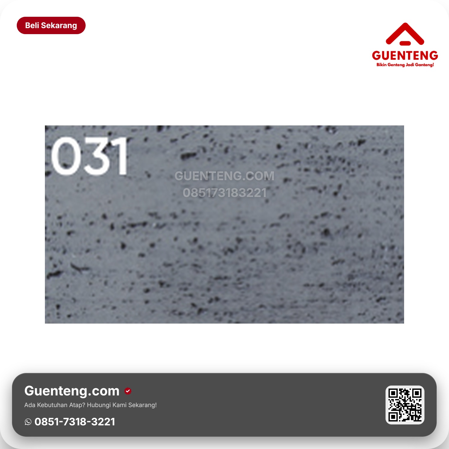 Genteng Flexitile Travertine 031 (1200x600mm)