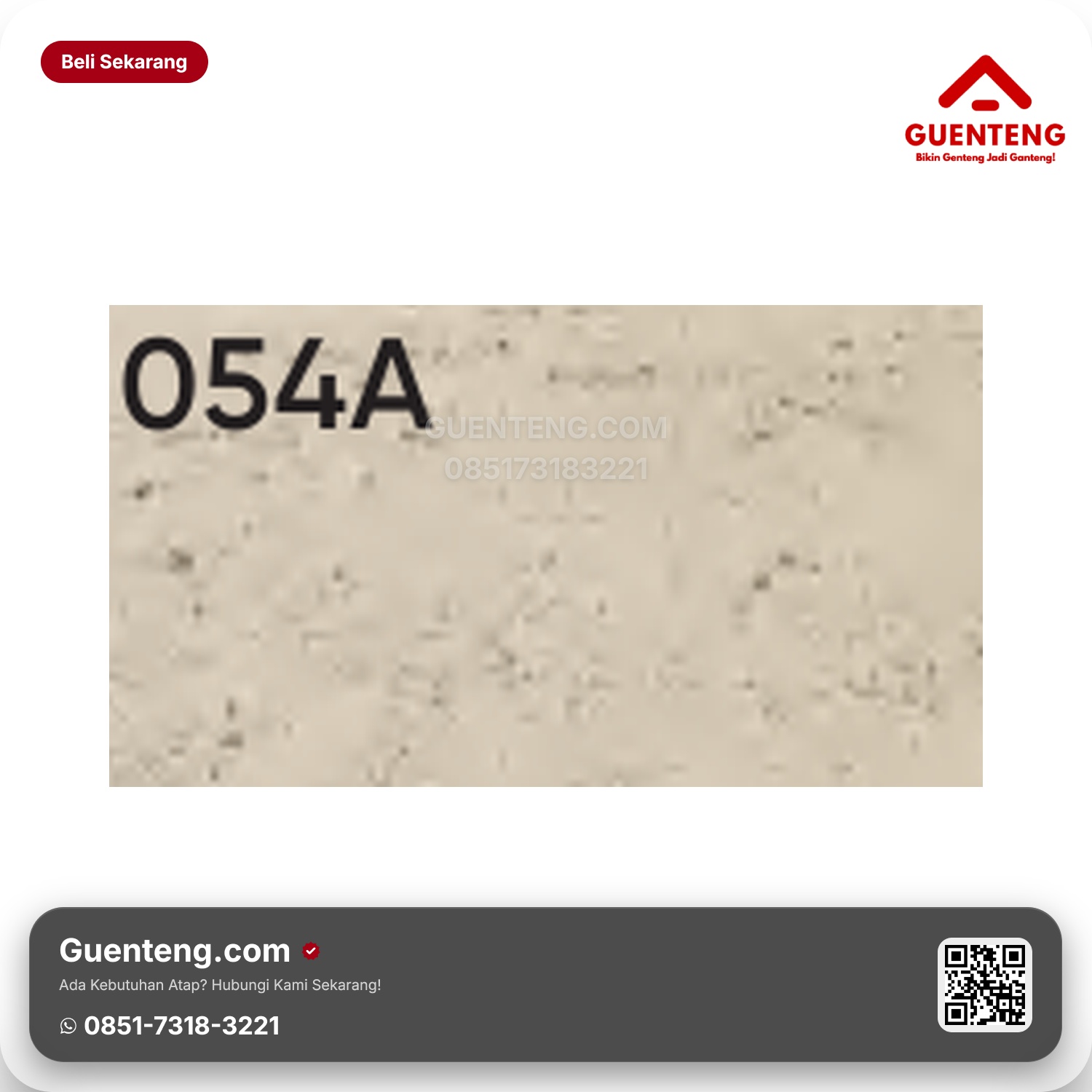 Genteng Flexitile Travertine 054A (600x300mm)