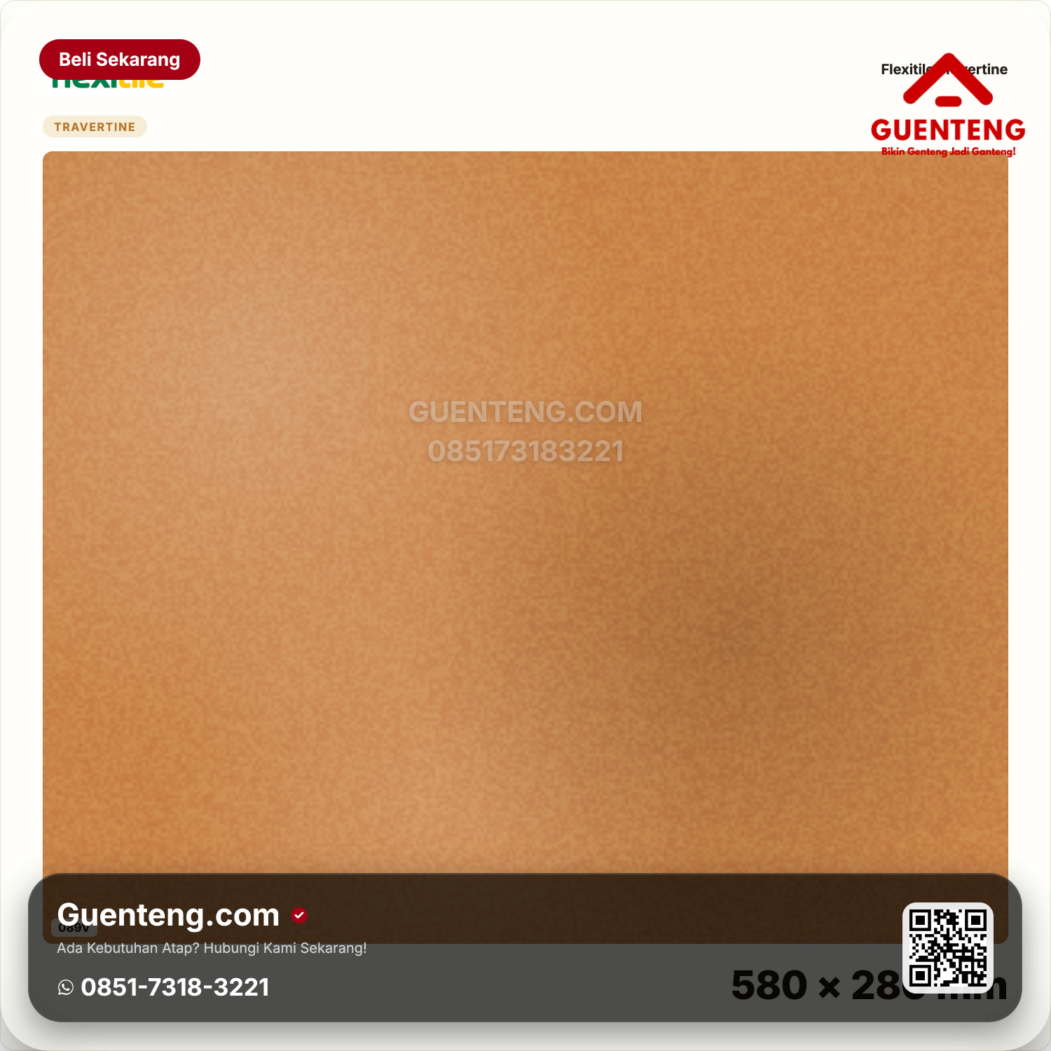 Genteng Flexitile Travertine 089V