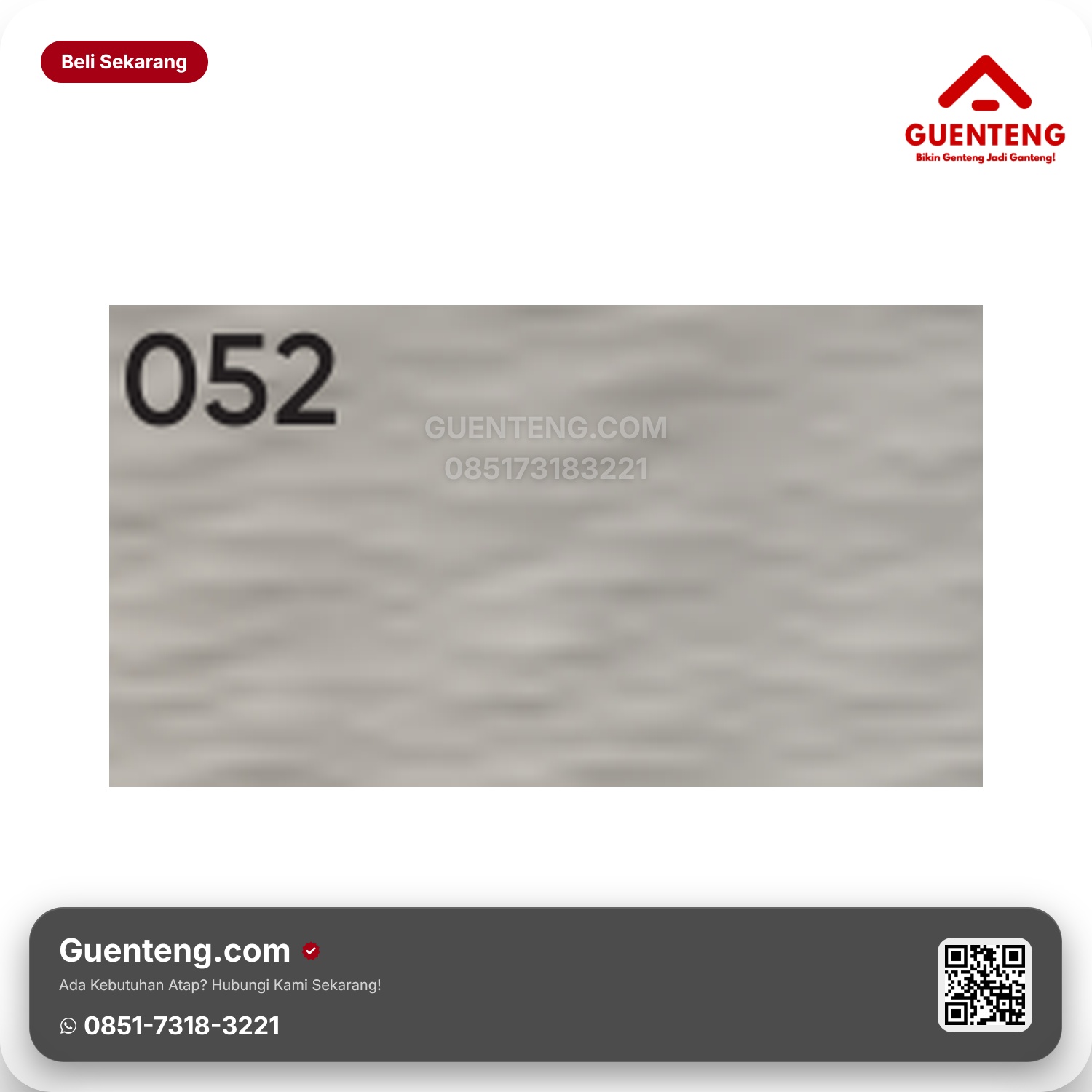 Genteng Flexitile Wavecrest Stone 052 (2400x1200mm)