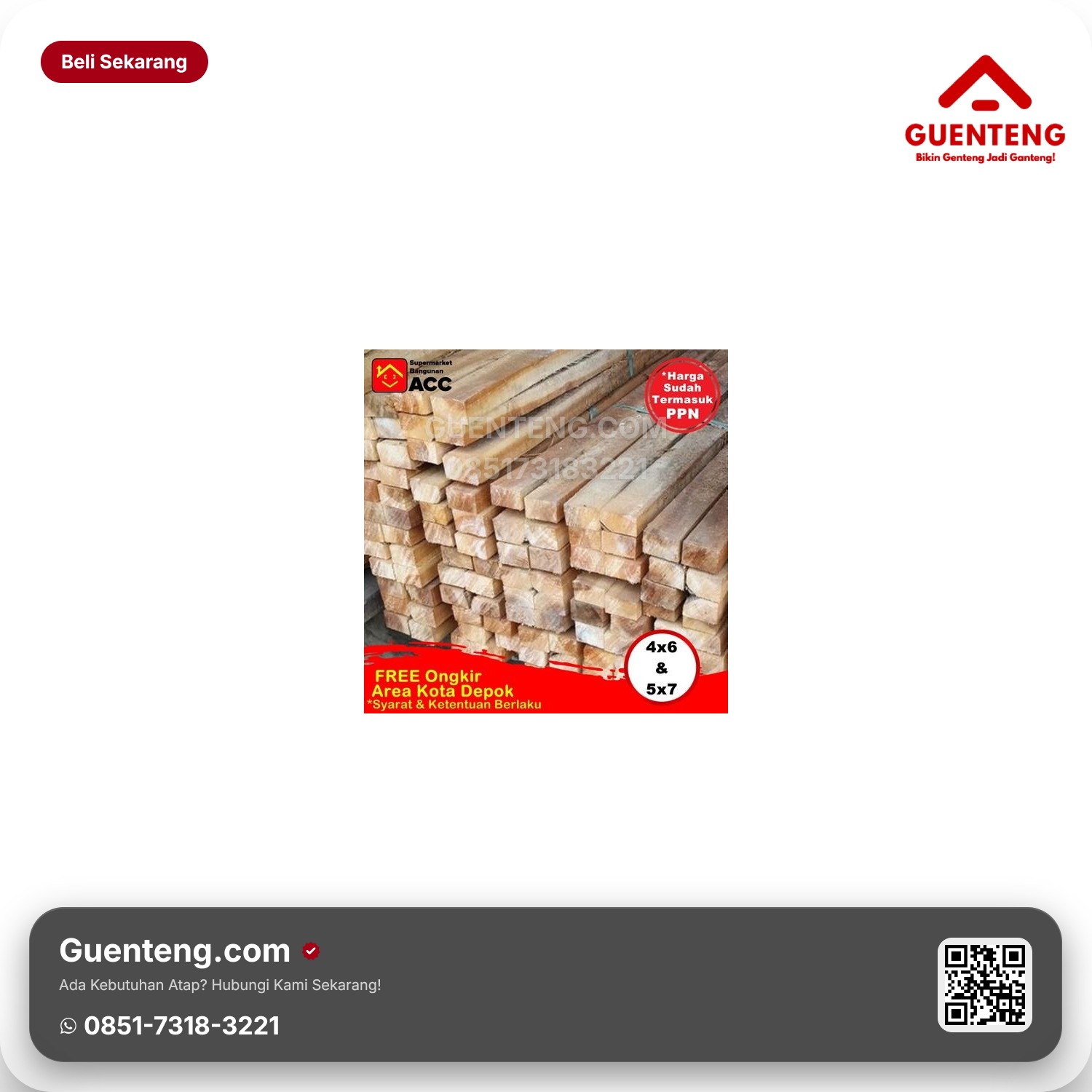 Distributor Resmi Kaso Kayu 4x6 Terlengkap & Bergaransi