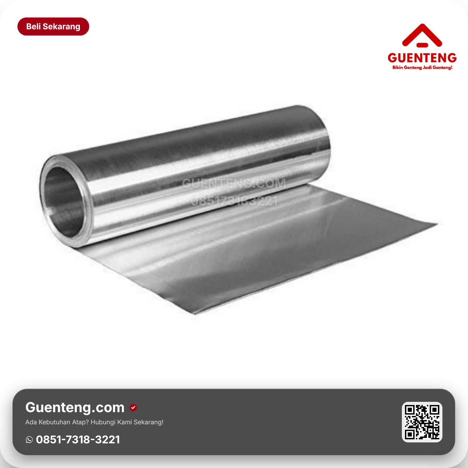 Genteng Seng Roll ROL 030. 60 CM
