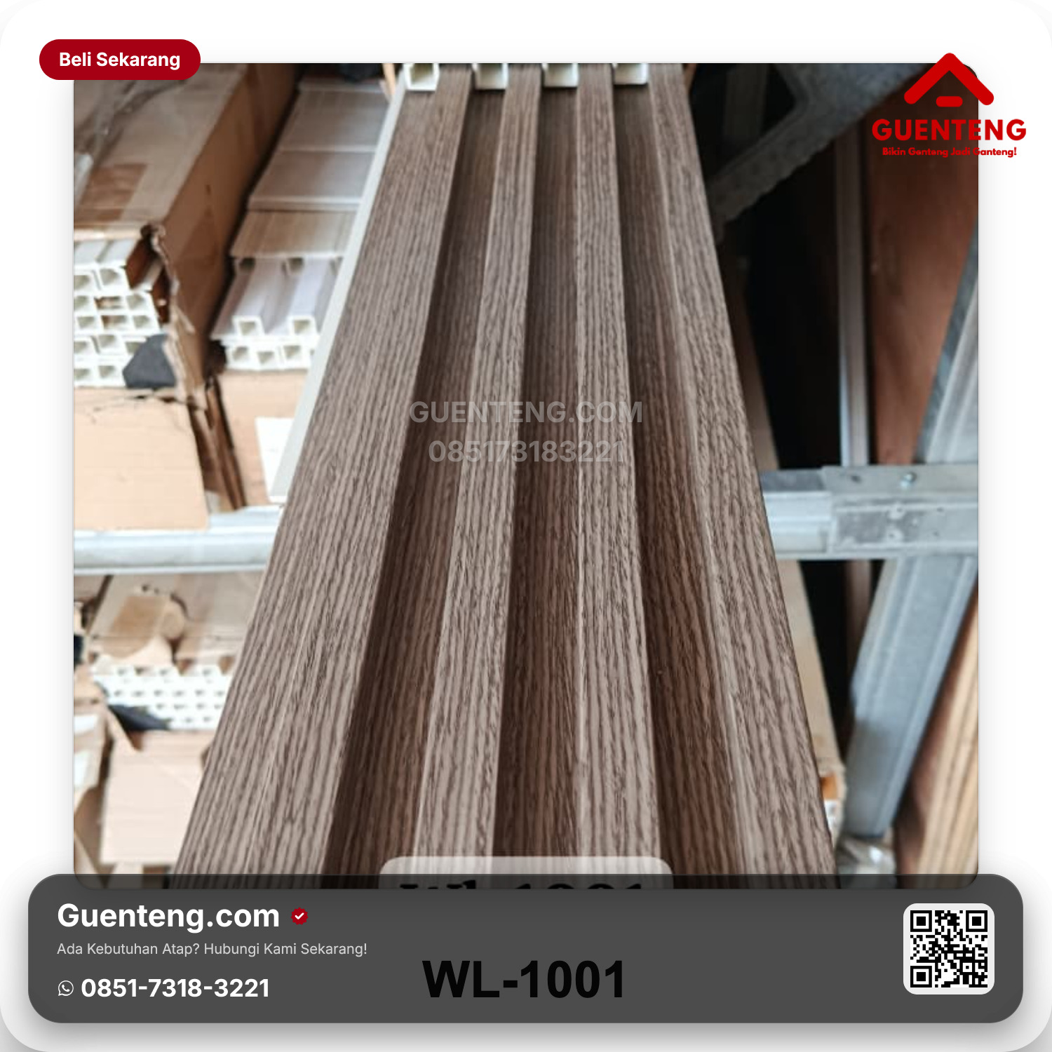 Genteng Wall Panel Composite WPC WL-1001