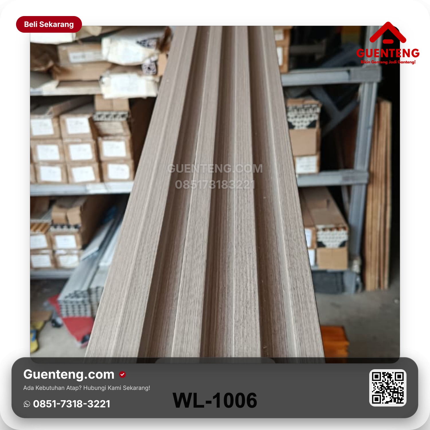 Genteng Wall Panel Composite WPC WL-1006