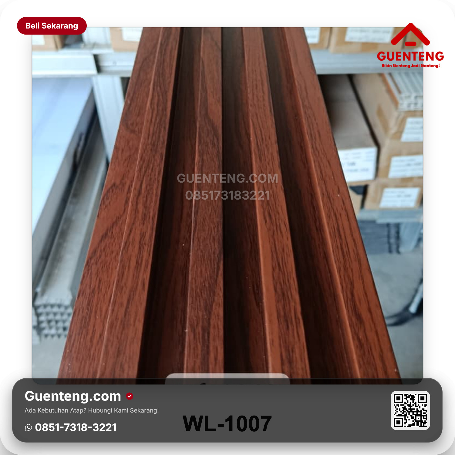 Genteng Wall Panel Composite WPC WL-1007