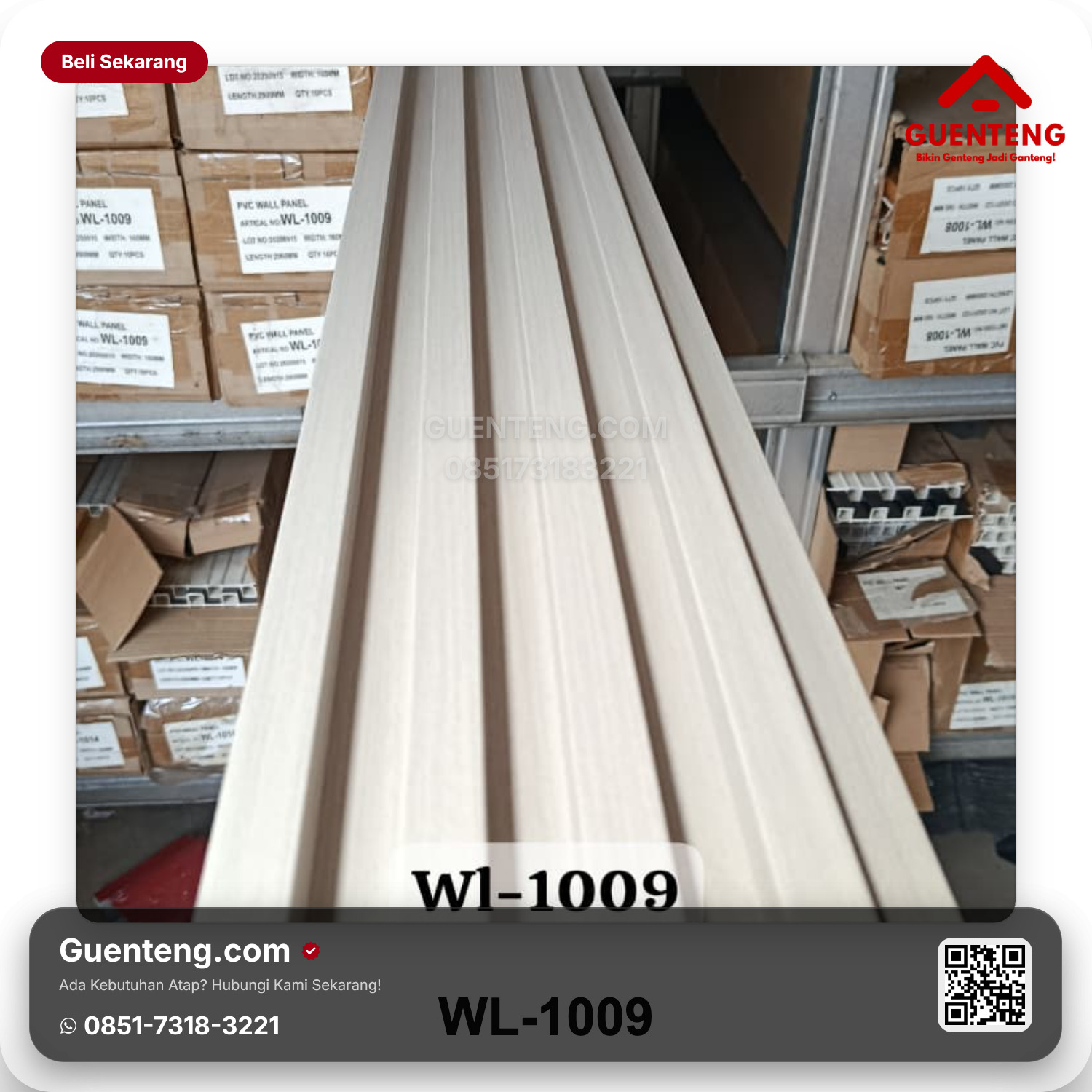Genteng Wall Panel Composite WPC WL-1009