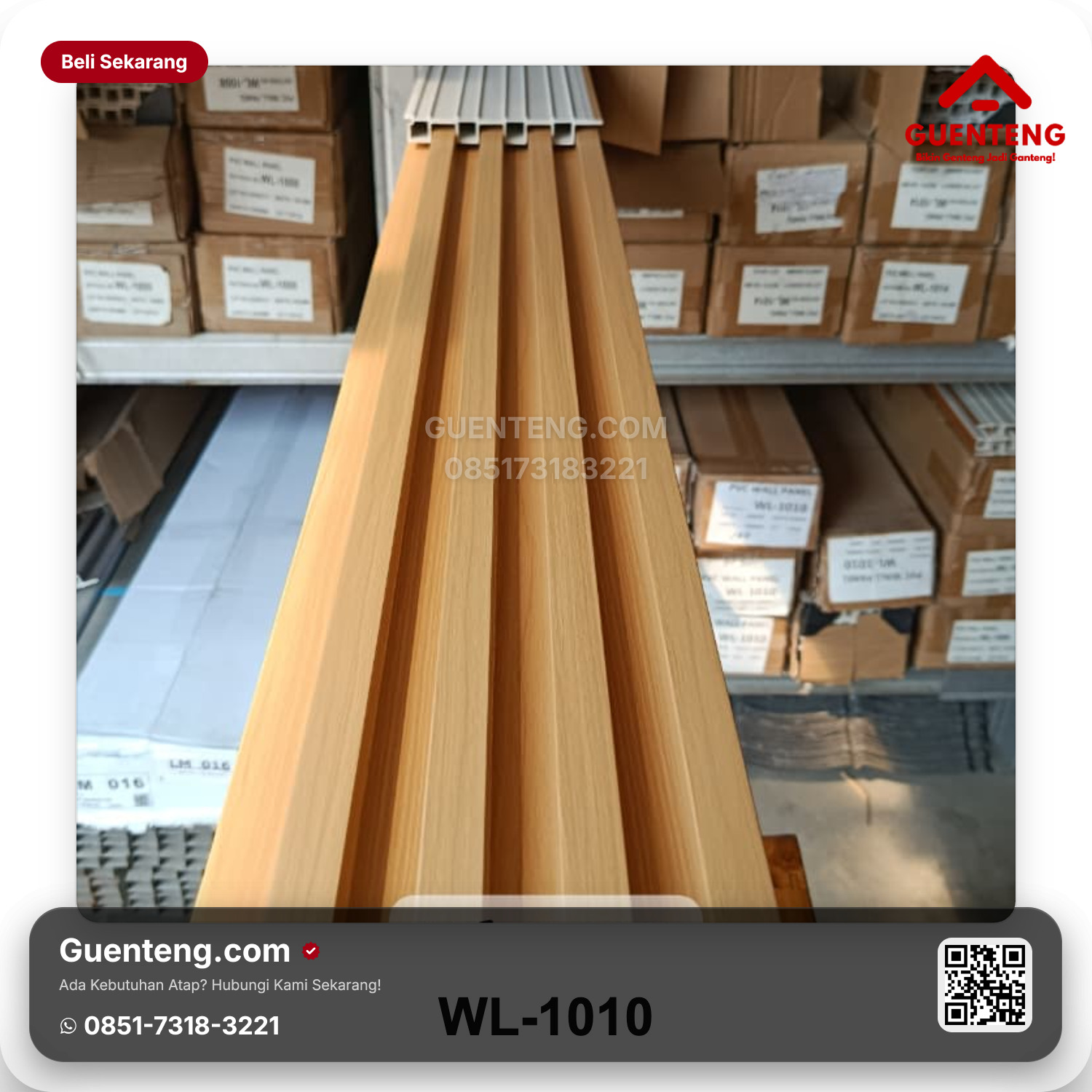 Genteng Wall Panel Composite WPC WL-1010