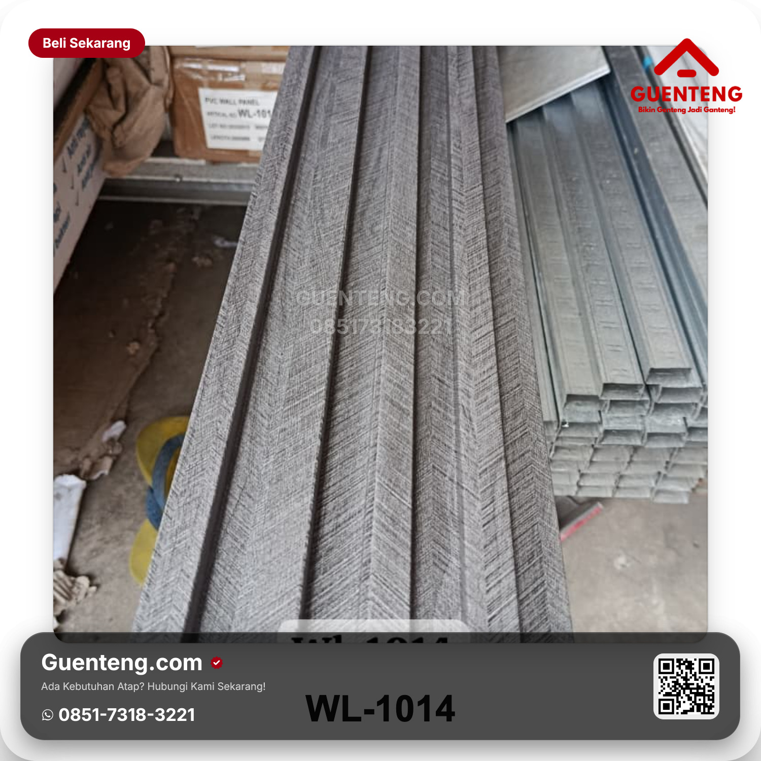 Genteng Wall Panel Composite WPC WL-1014