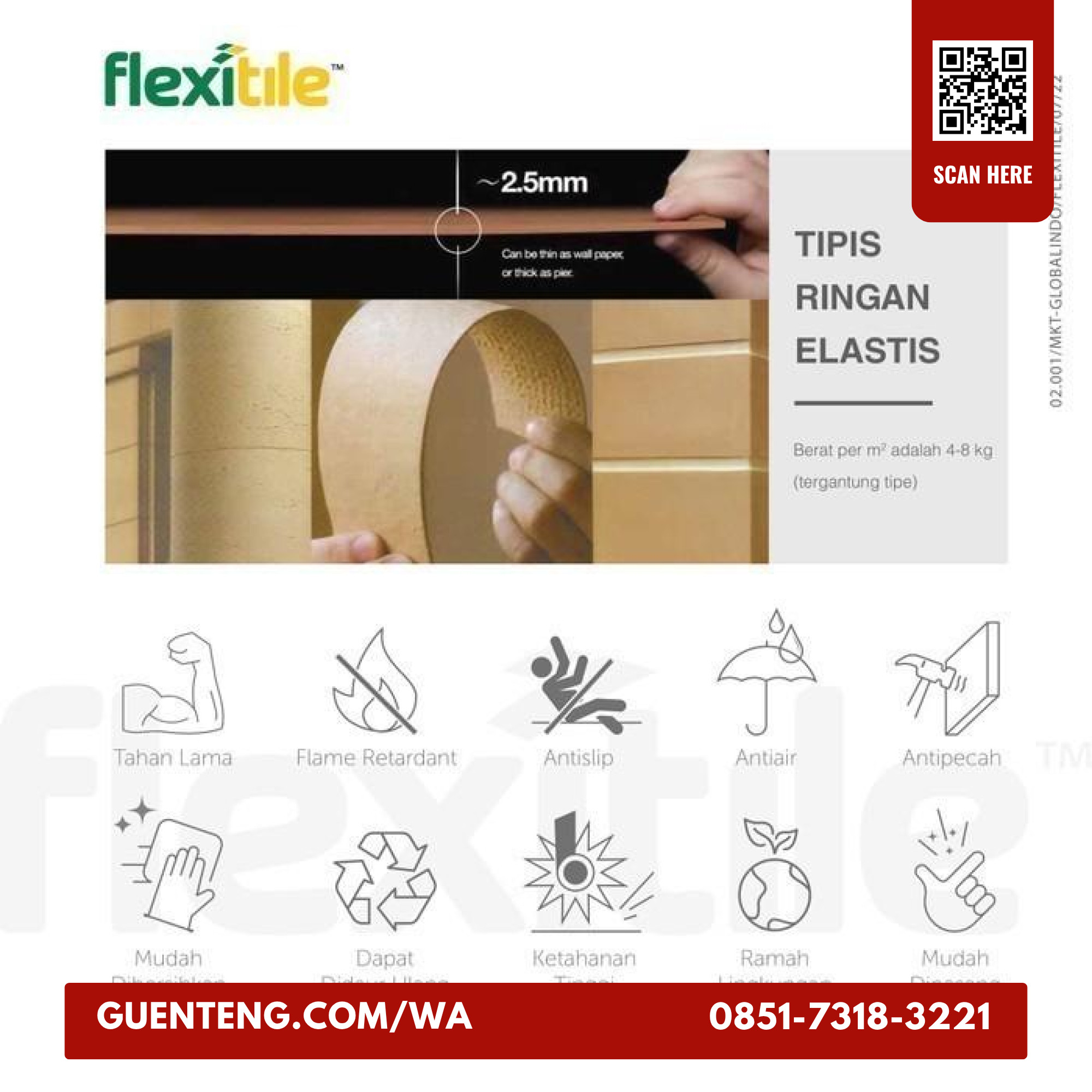 Surface Finishing Flexitile Pu Series Hollow B Triumphal Arch