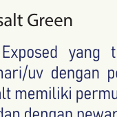 Harga Atap TBM EBP Basalt Green Exposed Green, 10m x 3mm, 45kg/roll Terbaru 2026 - Distributor Guenteng