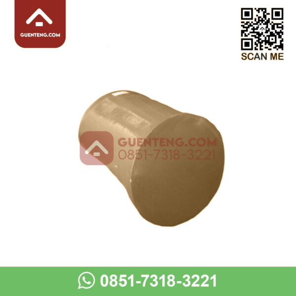 ujung nok kiri aksesoris genteng keramik kia s7b left ridge end warna coffee latte